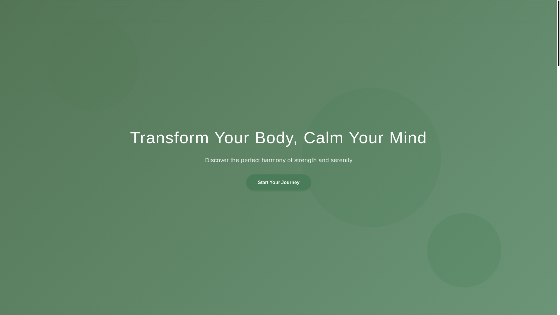 website screenshot of https://fitnesstranquilway.club/
