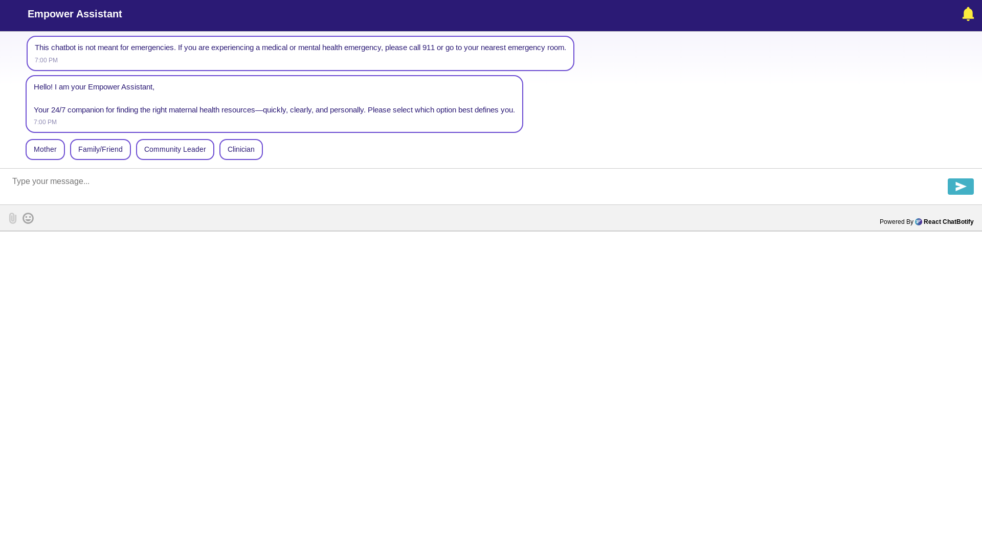 website screenshot of https://ifs-chatbot.pages.dev/
