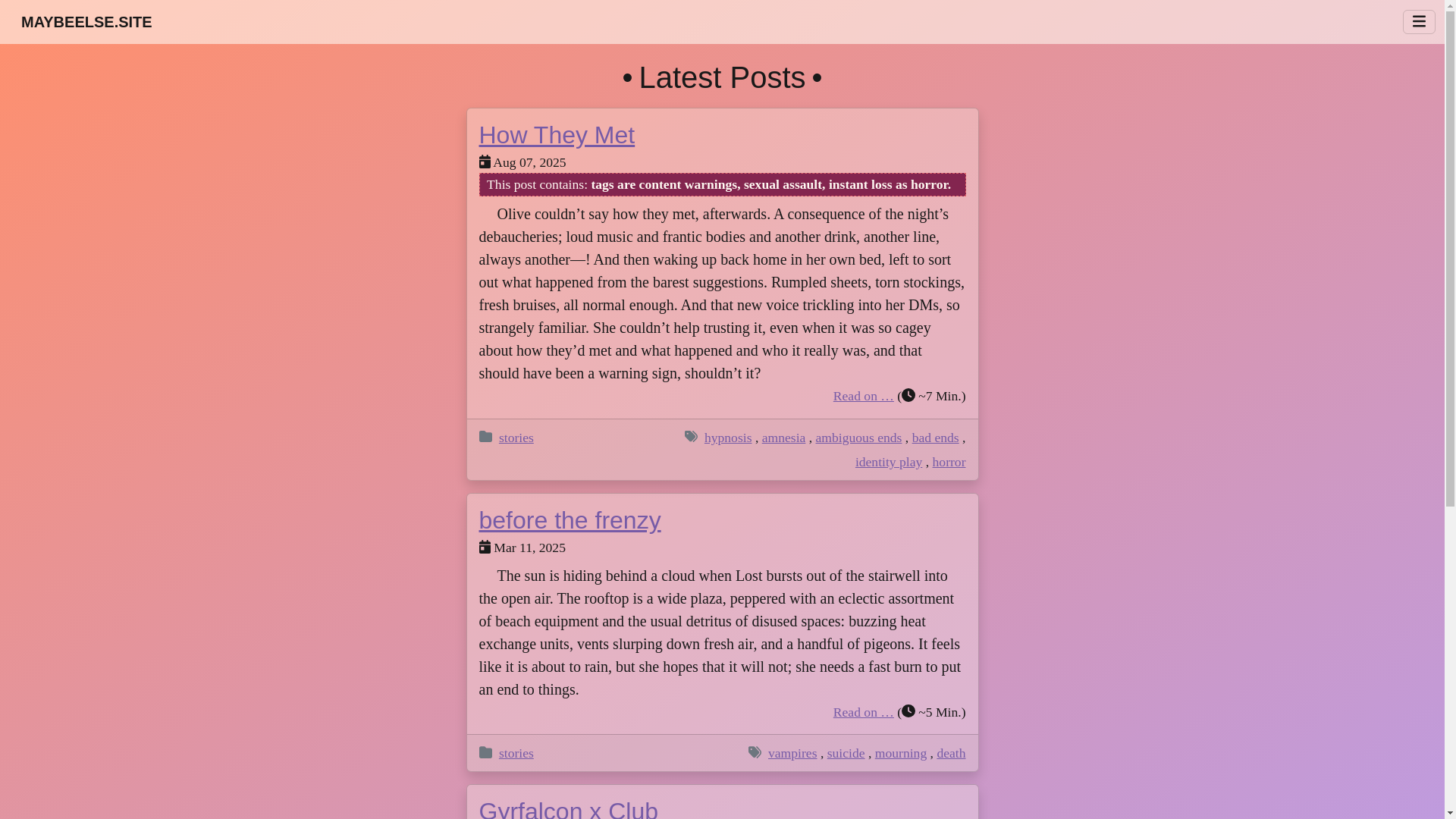 website screenshot of https://maybeelse-site.pages.dev/