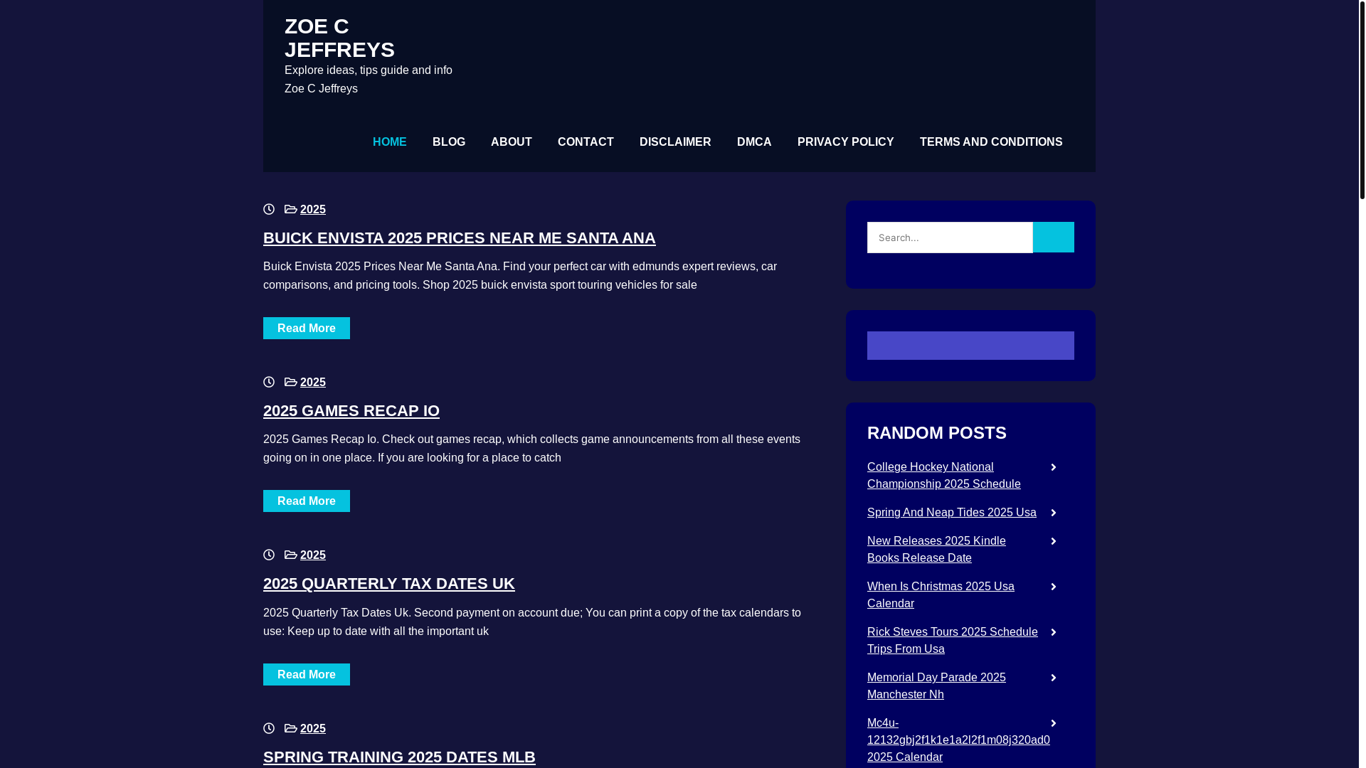 website screenshot of https://zoecjeffreys.pages.dev/