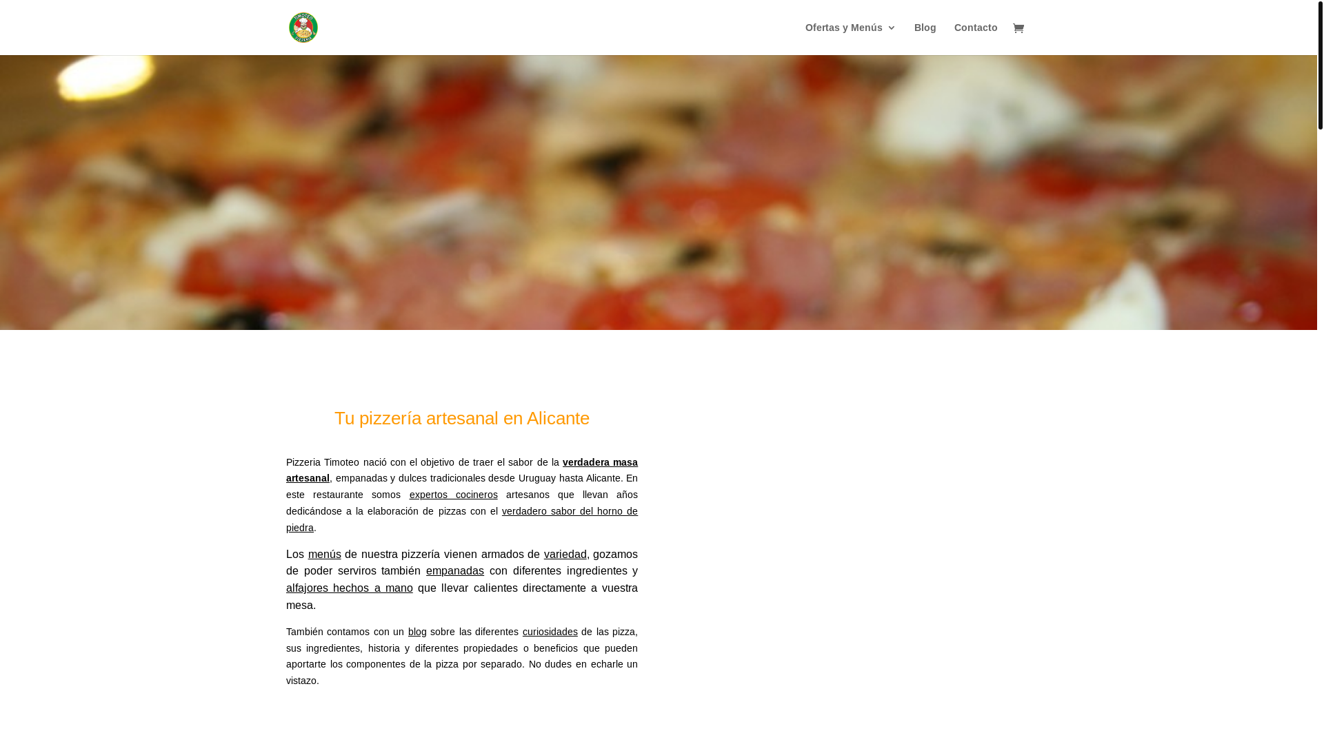 website screenshot of https://pizzeriatimoteo-com.pages.dev/