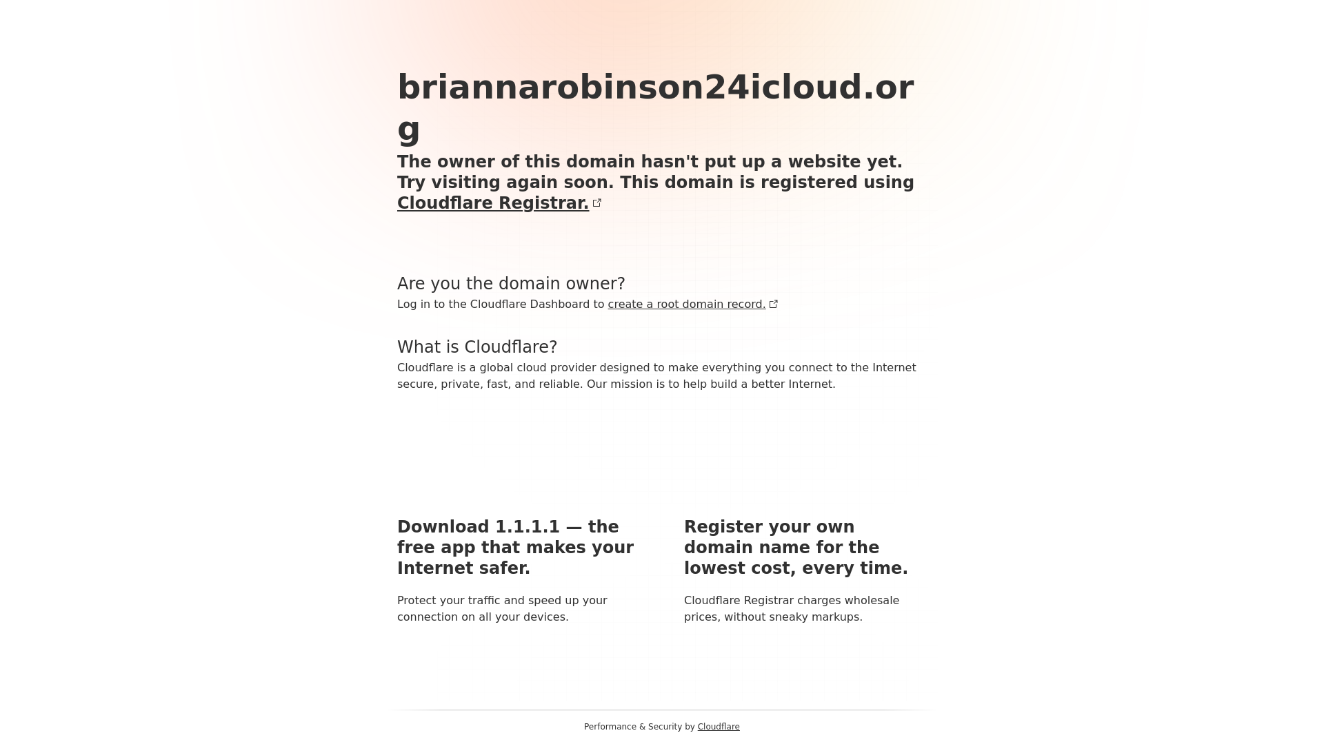 website screenshot of https://briannarobinson24icloud.org/