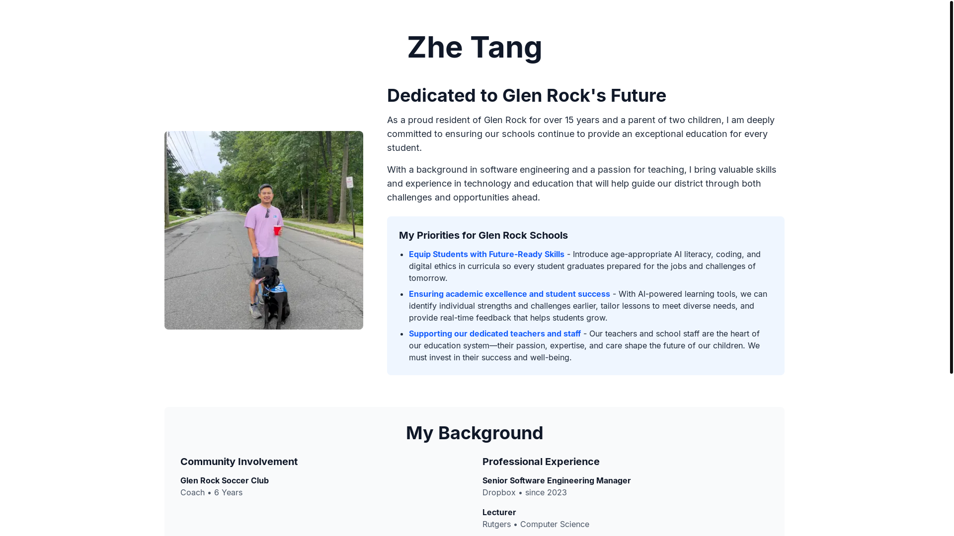 website screenshot of https://zhe-tang.com/