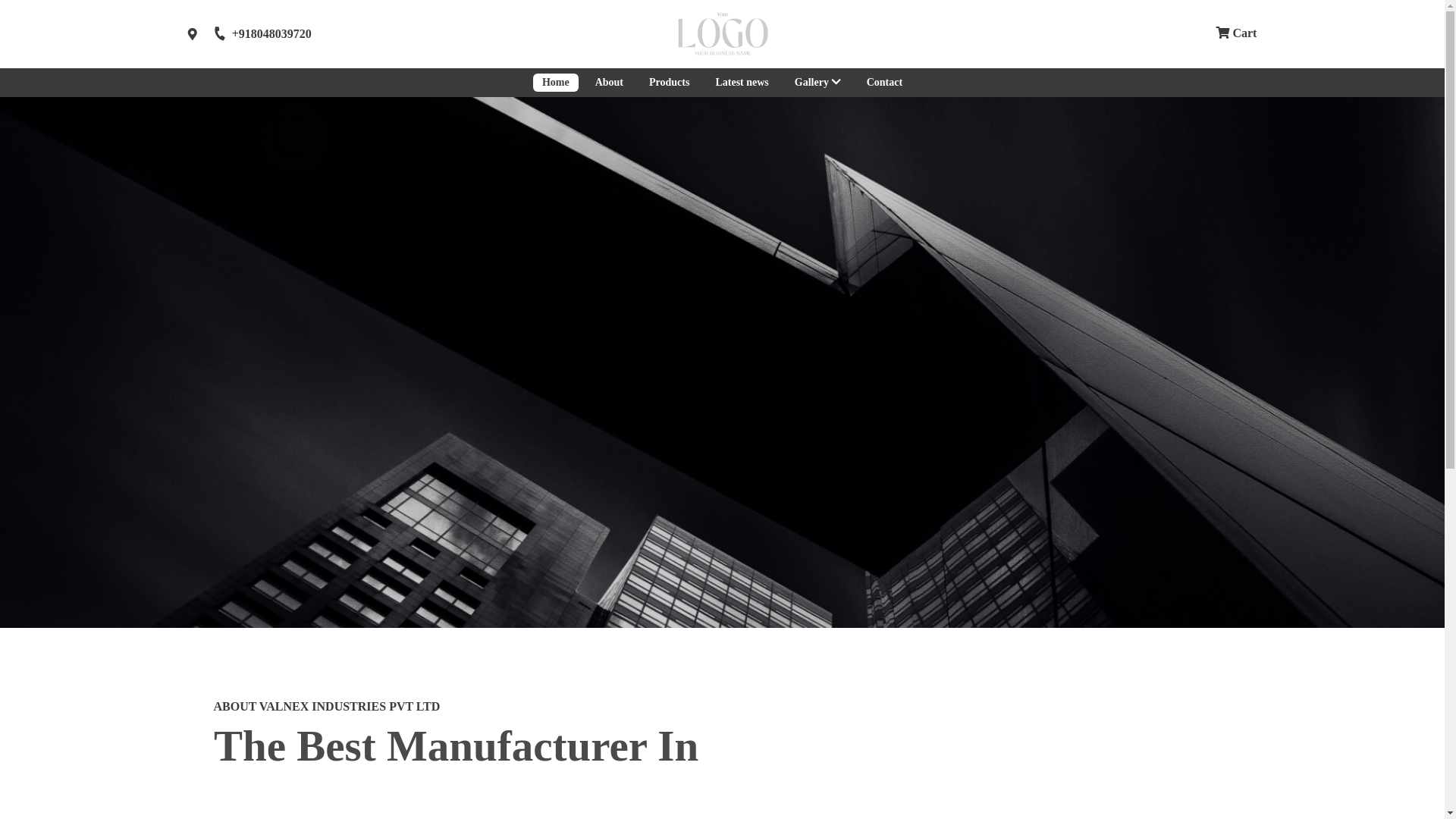 website screenshot of https://valnexindustriespvtltd.co.in/