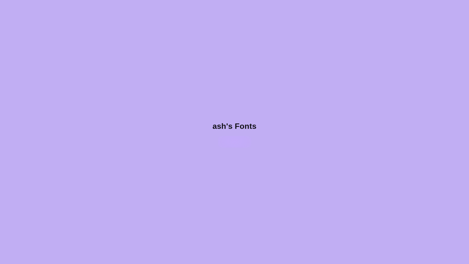 website screenshot of https://asboy2035-fonts.pages.dev/