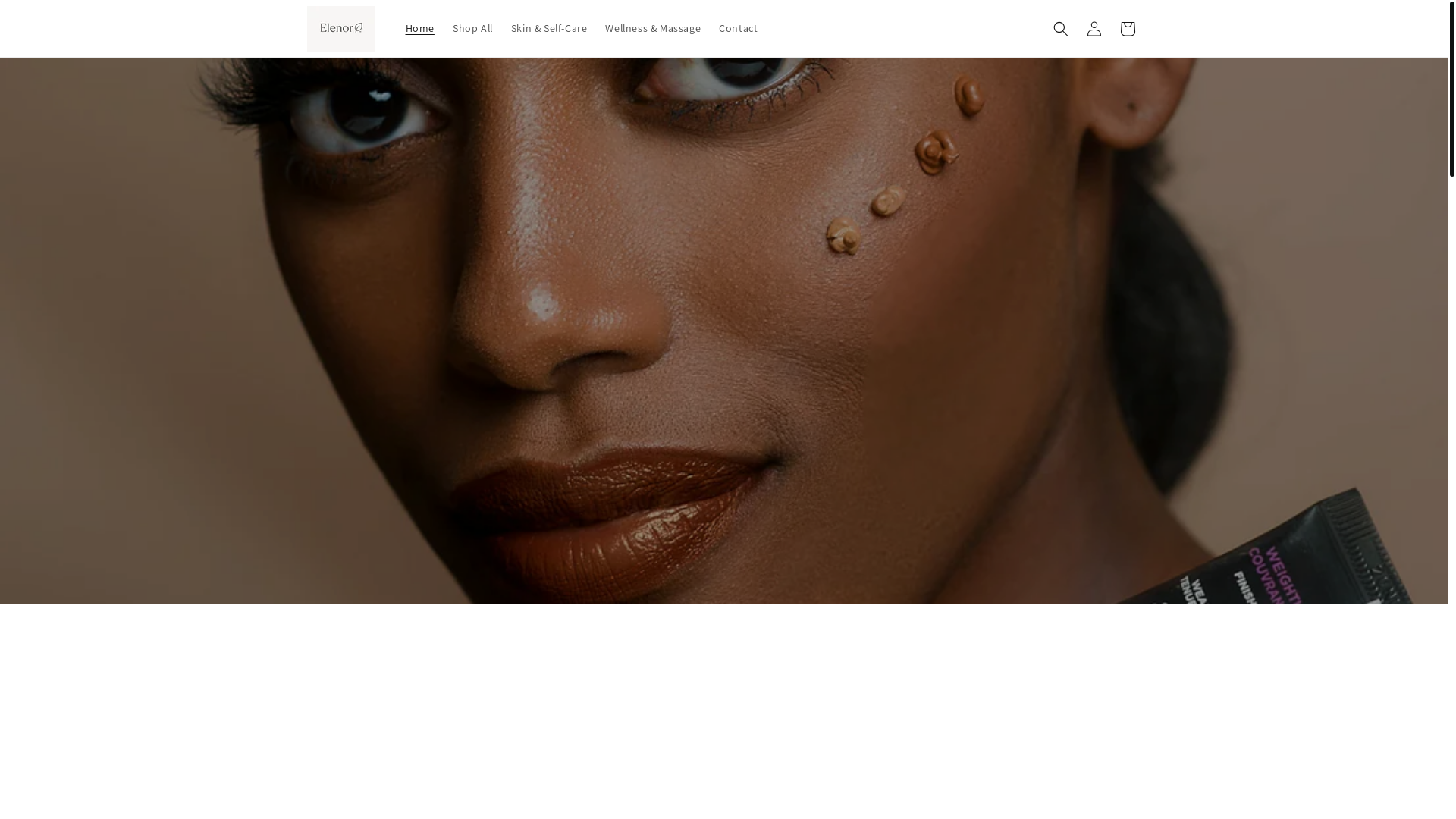 website screenshot of https://elenorluxe.com/