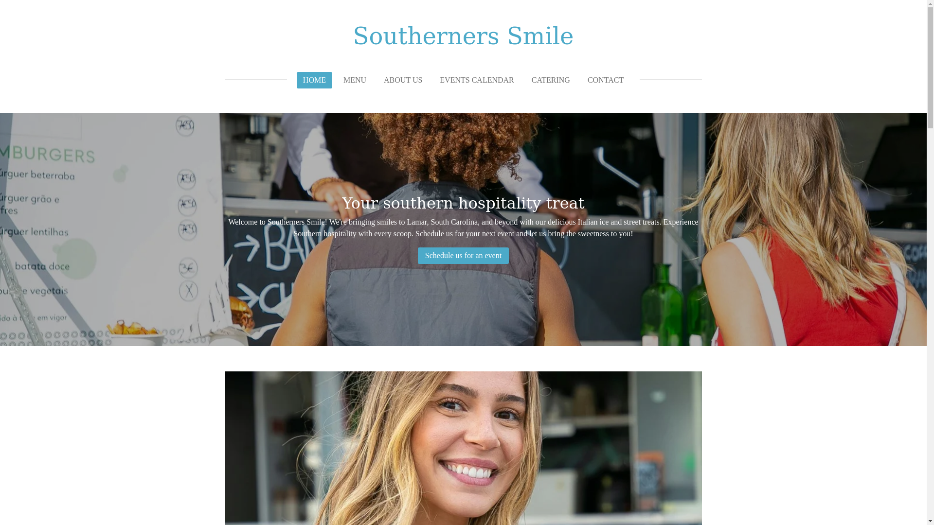 website screenshot of https://southernerssmile.com/
