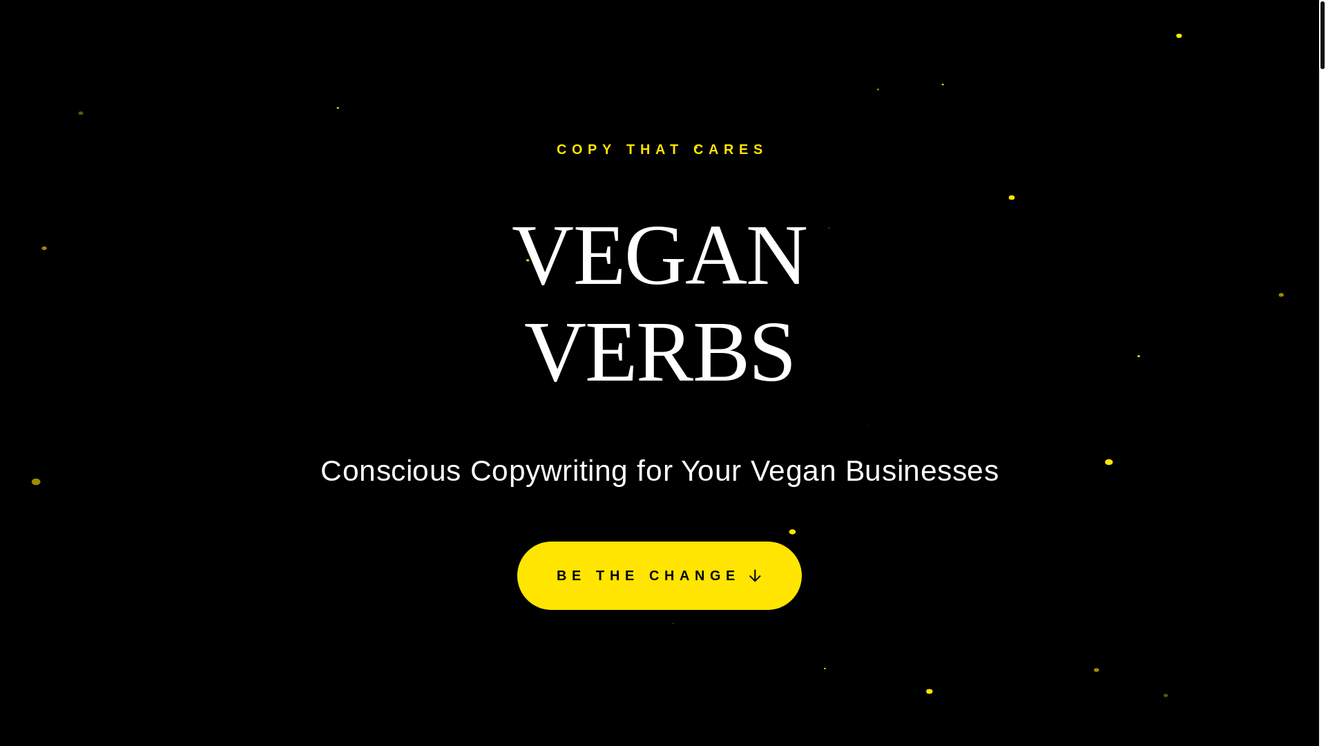 website screenshot of https://veganverbs.com/