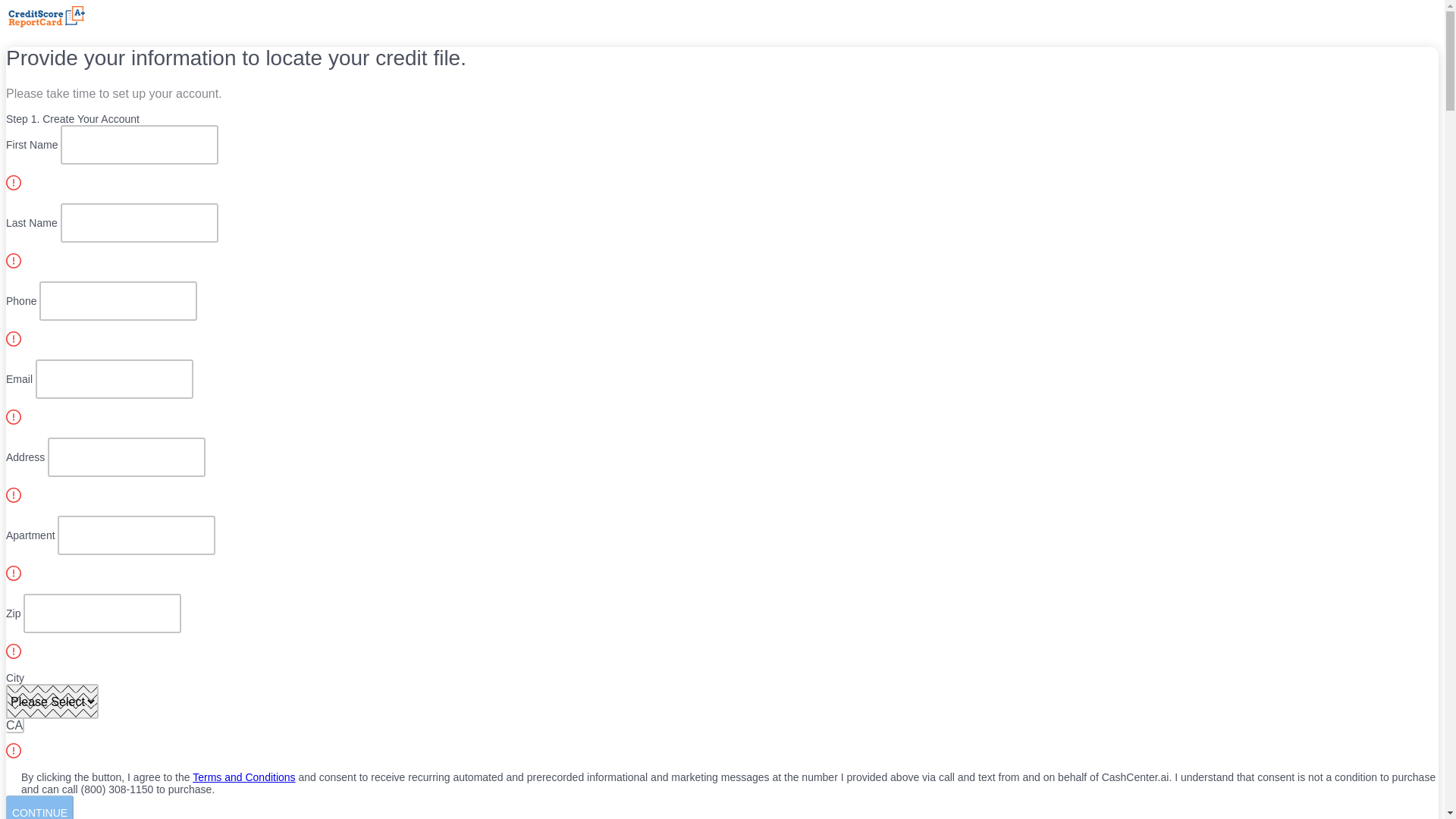 website screenshot of https://www.creditscorereportcard.com/landing.html?adid=CSRC412600&PID=756273&sspid=266023285