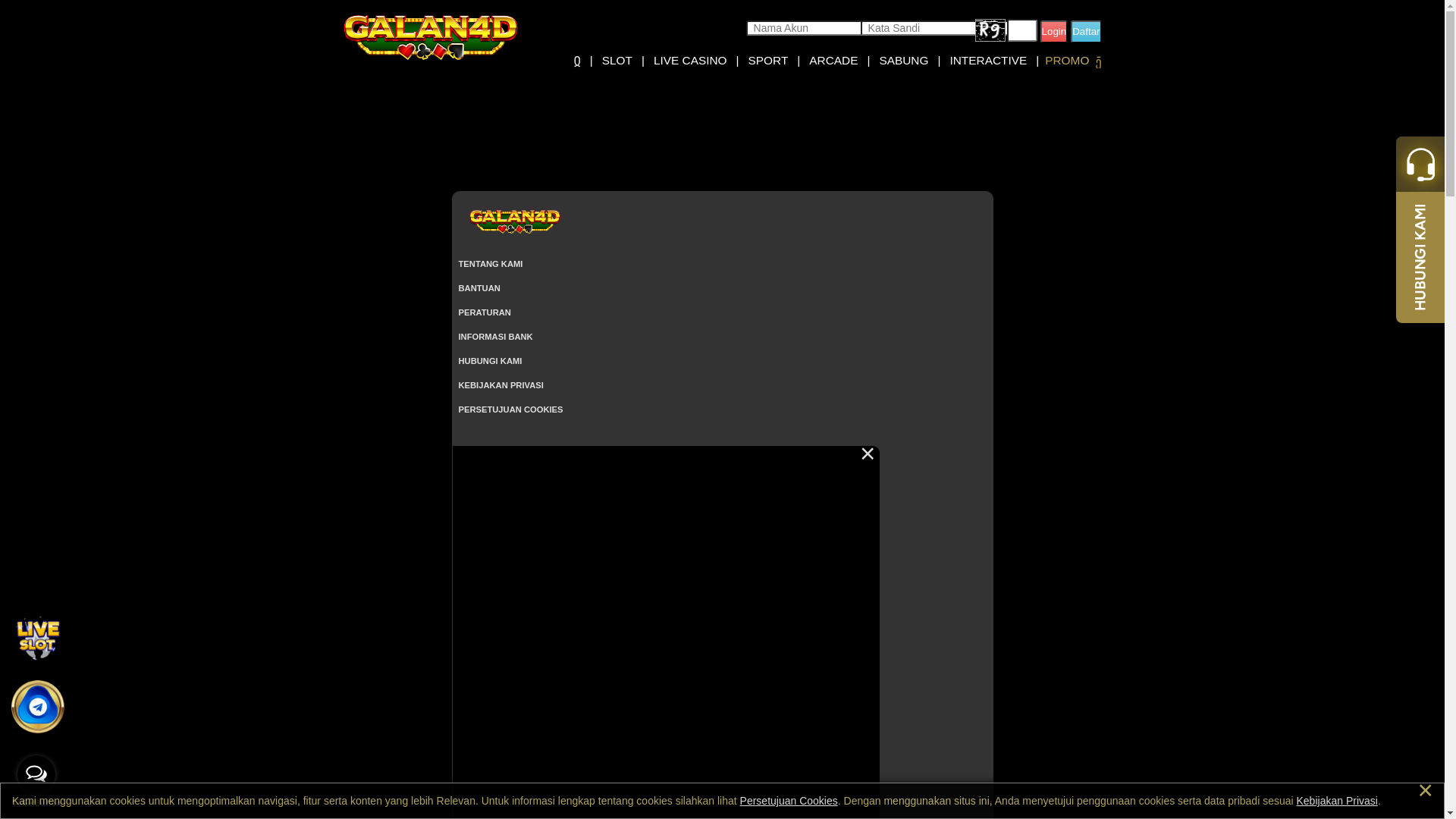 website screenshot of https://galan4dunited.xyz/