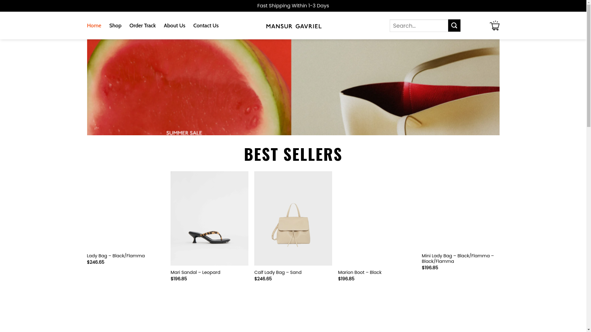 website screenshot of https://topmansurgavriel.shop/
