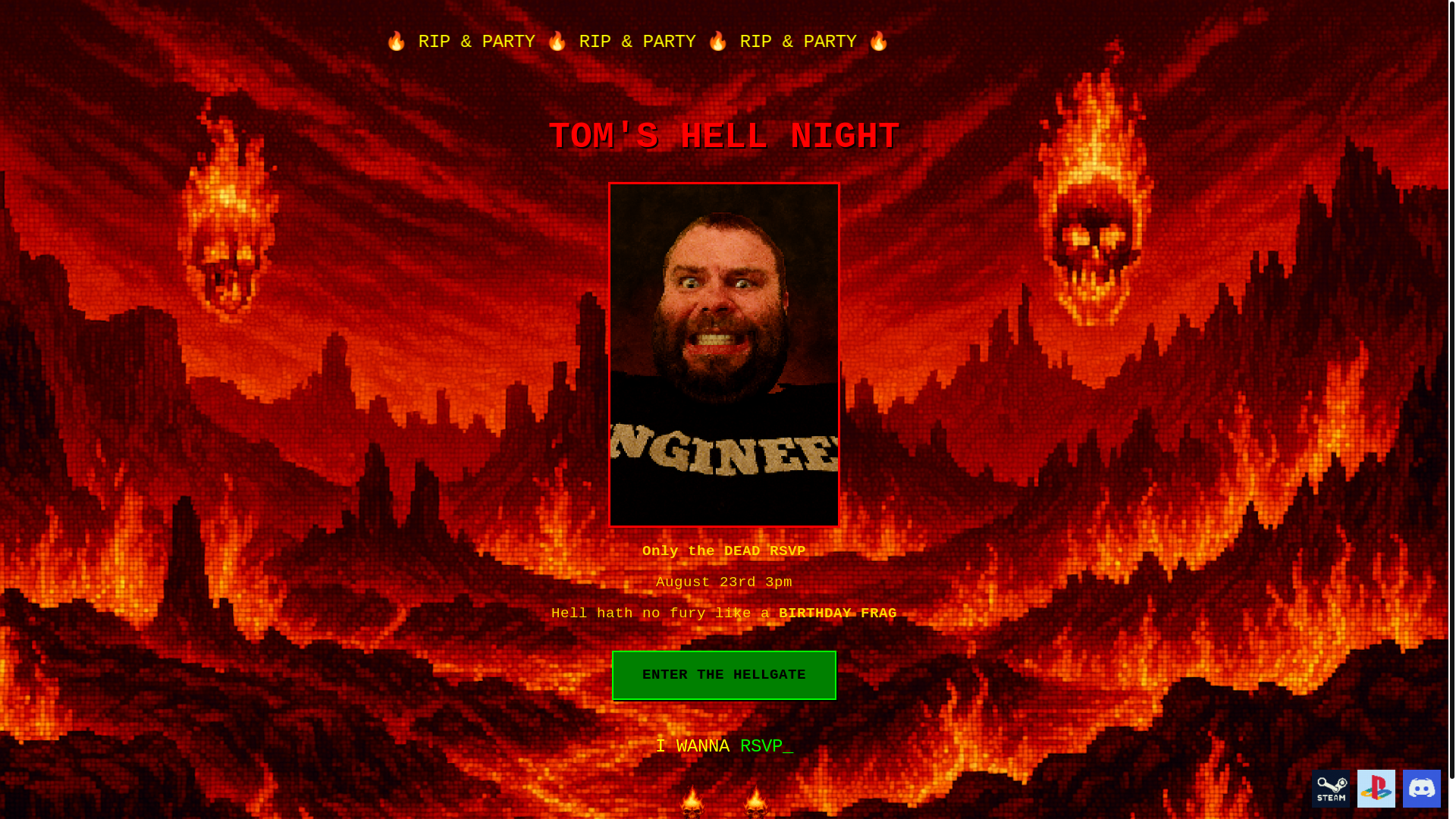 website screenshot of https://hellnight.pages.dev/