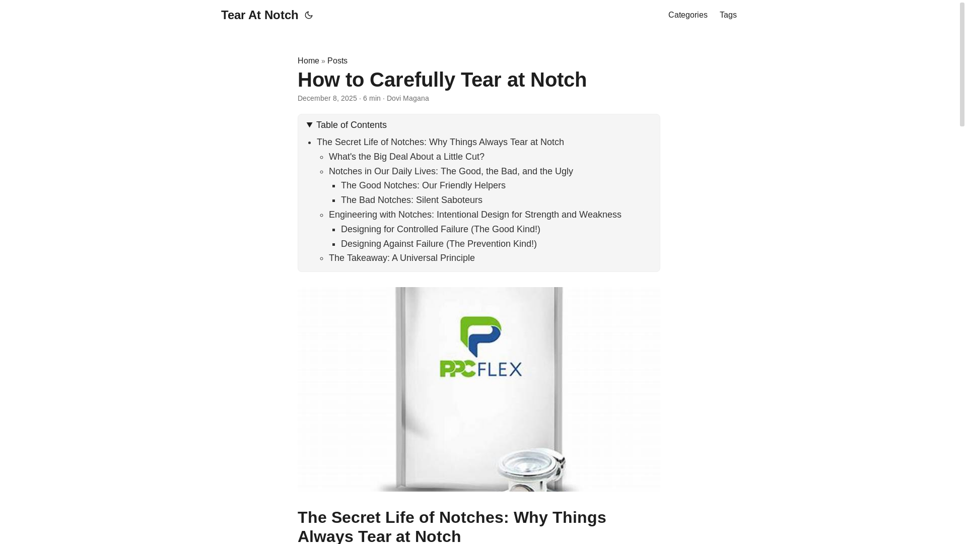 website screenshot of https://tearatnotch.pages.dev/