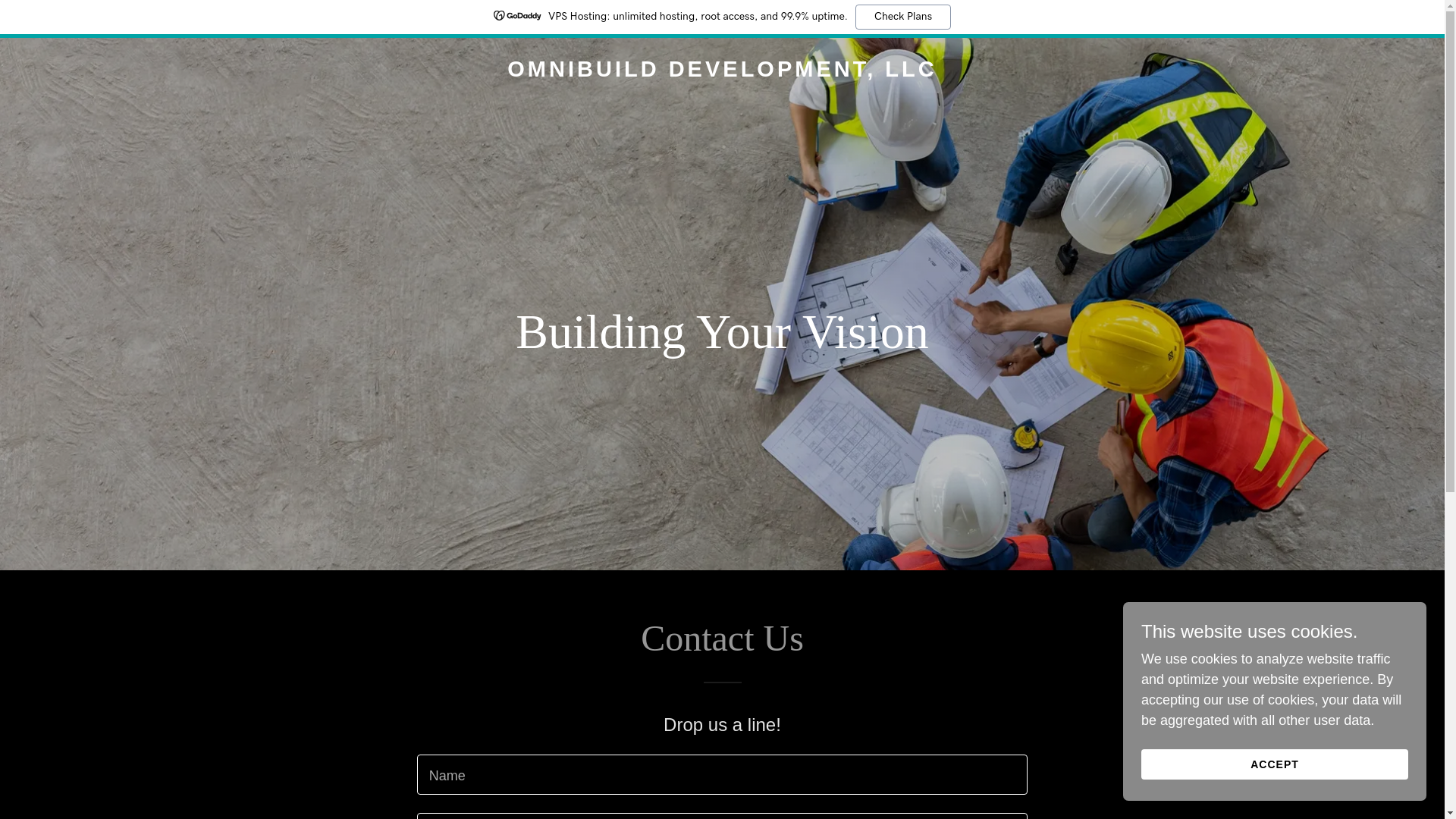 website screenshot of https://omnibuilddevelopment.com/
