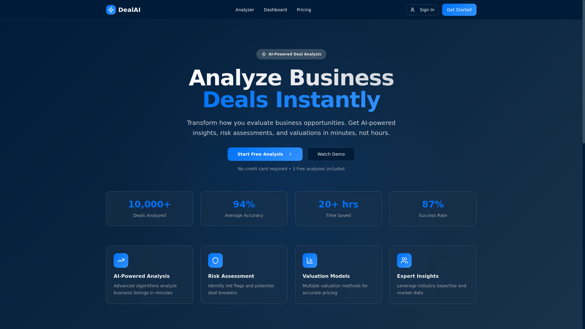 website screenshot of https://whatsmybusinessscore.com/
