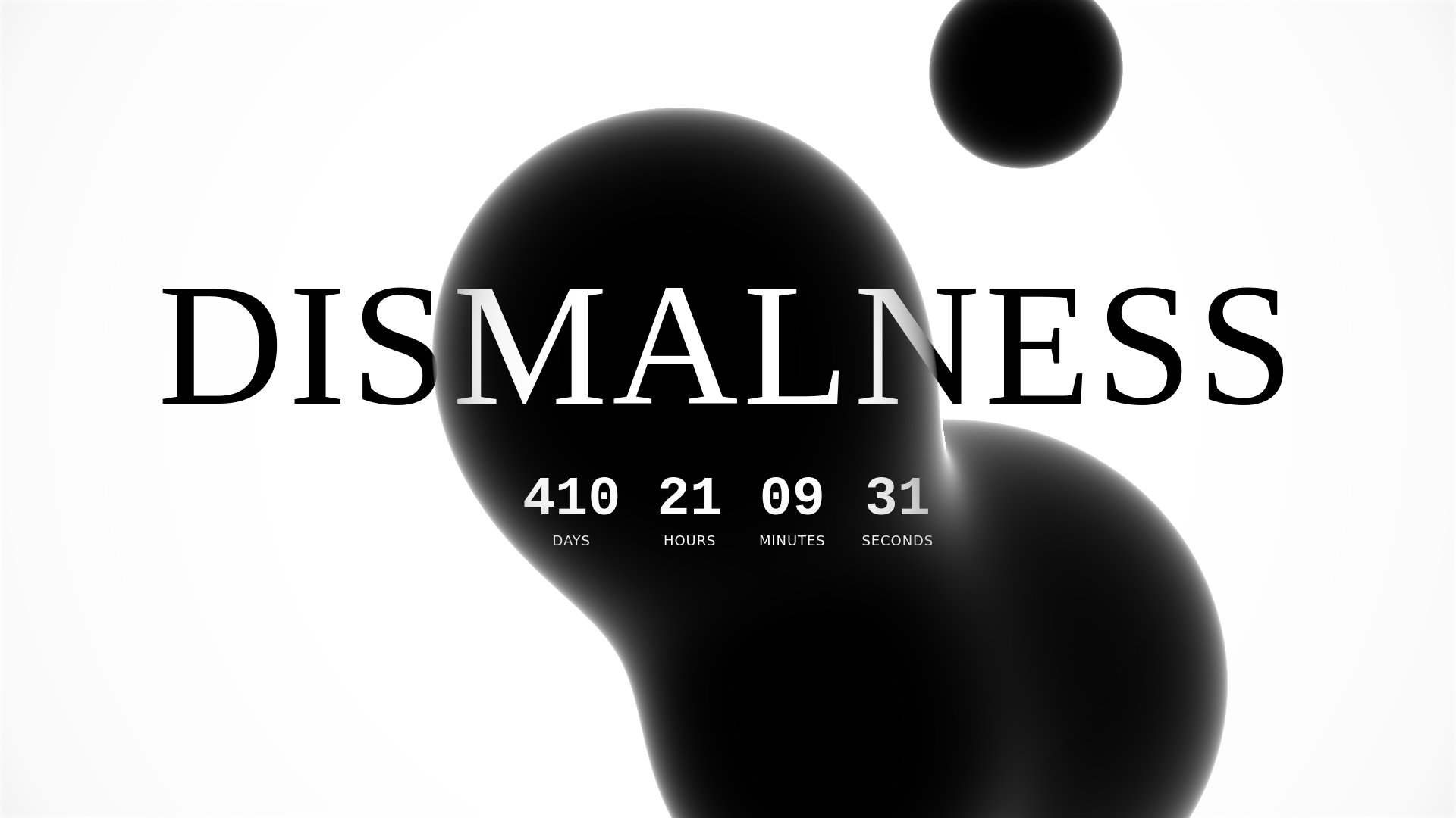 website screenshot of https://dismalness.pages.dev/