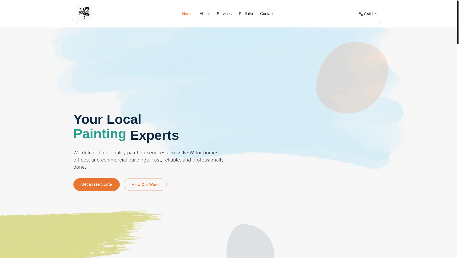website screenshot of https://tallerandroller.pages.dev/