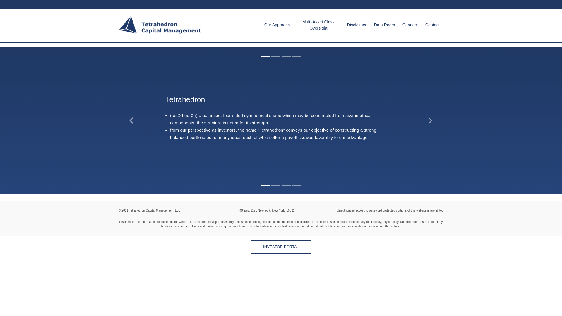 website screenshot of https://tetracm.com