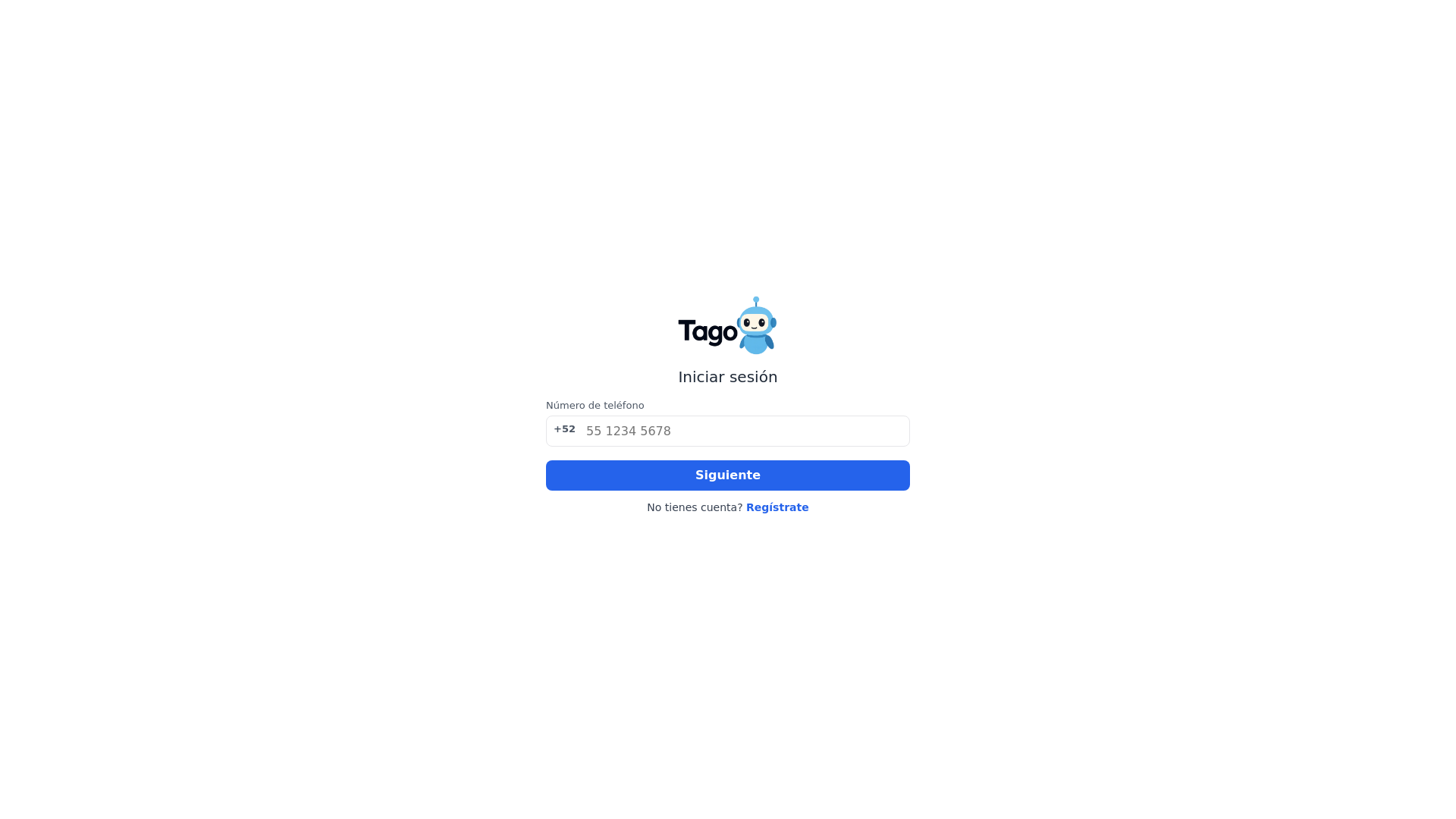 website screenshot of https://tago-staging.pages.dev/