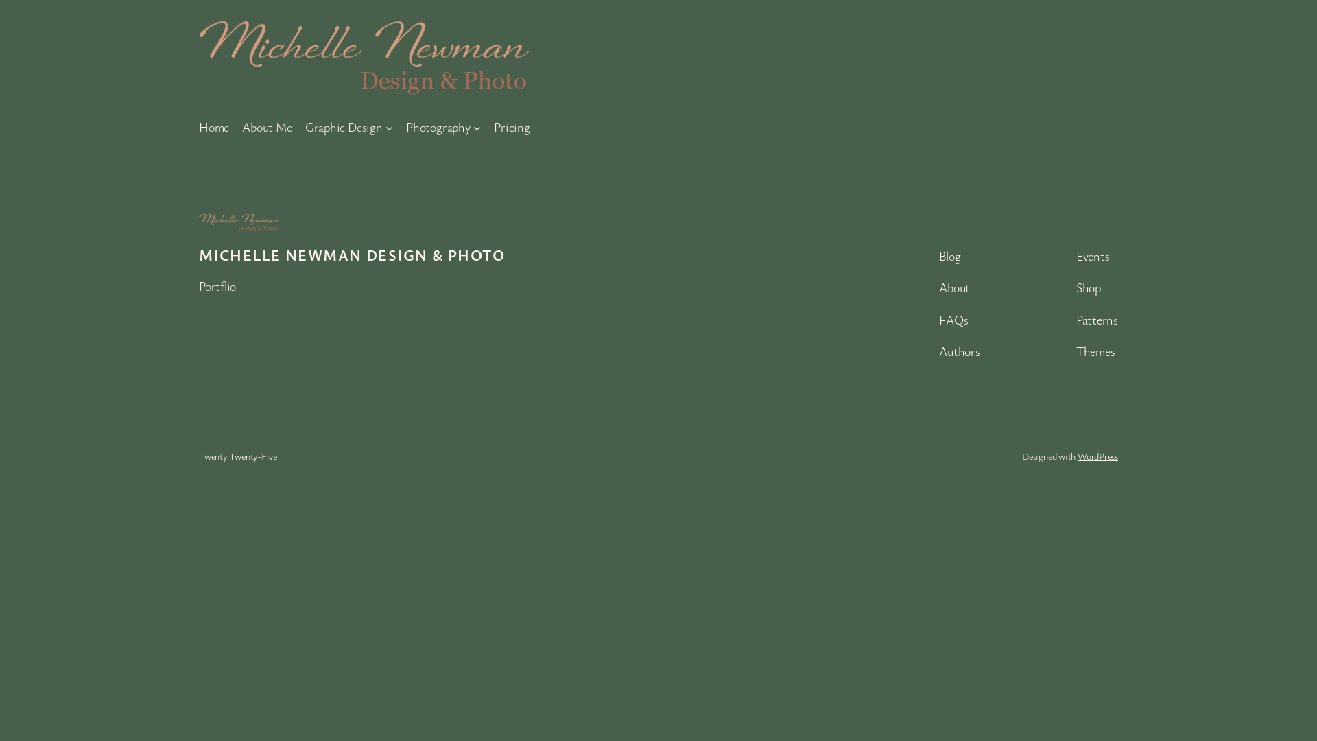 website screenshot of https://mnewmandesignandphoto.us/