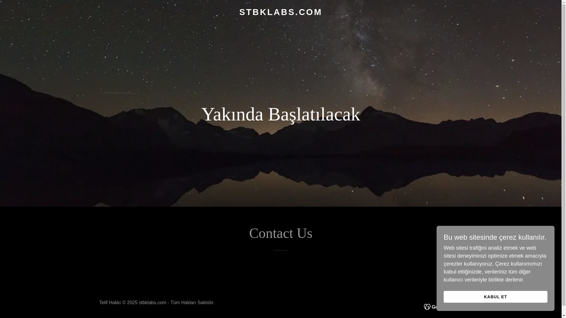 website screenshot of https://stbklabs.com/