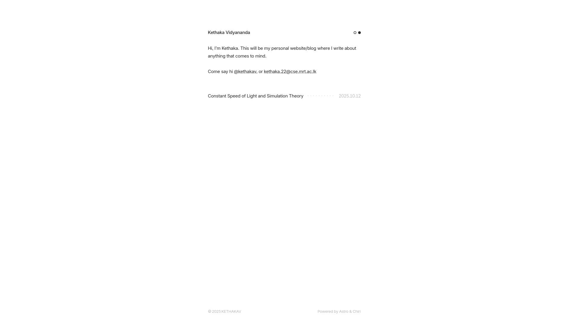 website screenshot of https://astro-kethakav.pages.dev/
