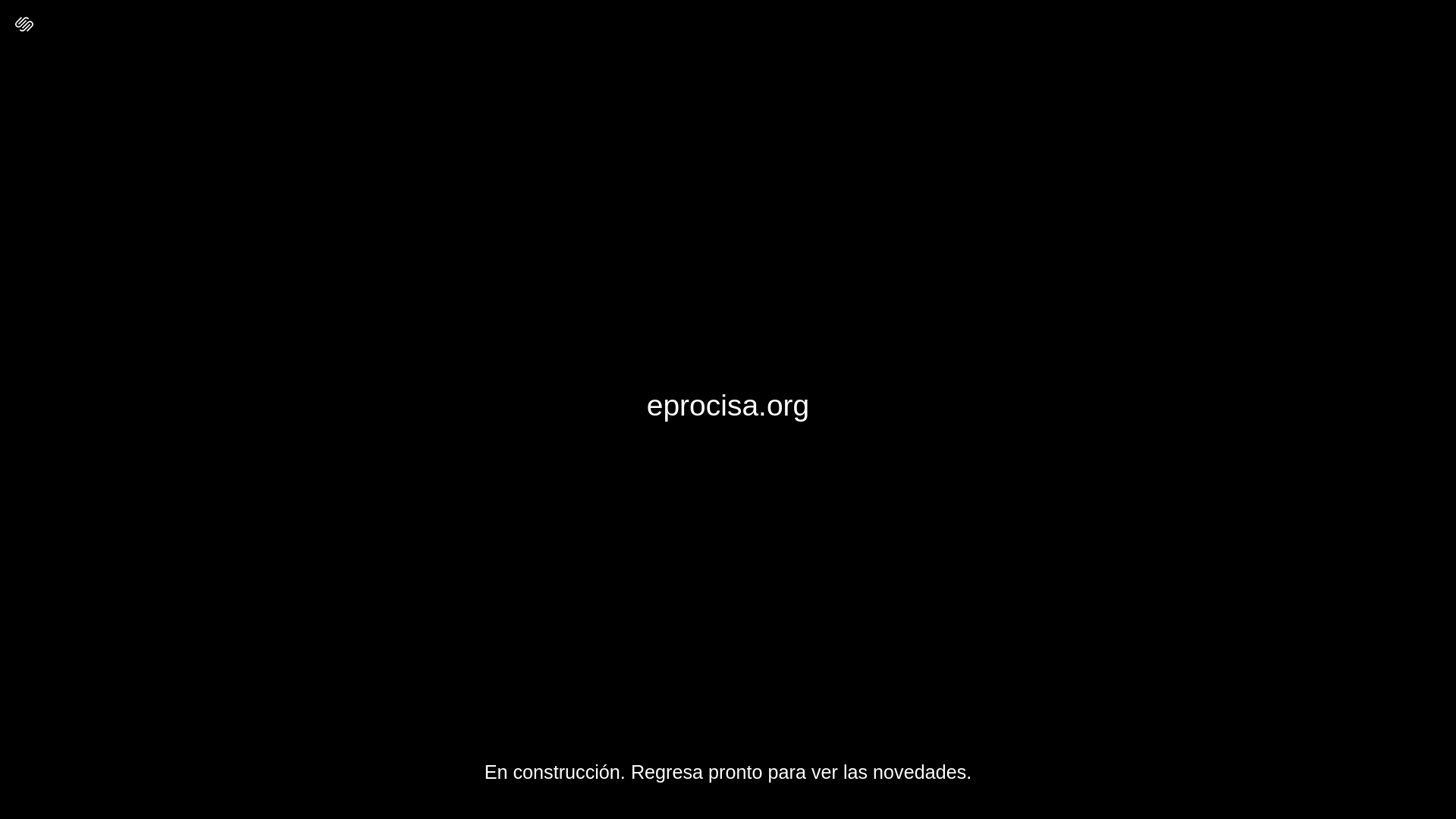 website screenshot of https://eprocisa.org/