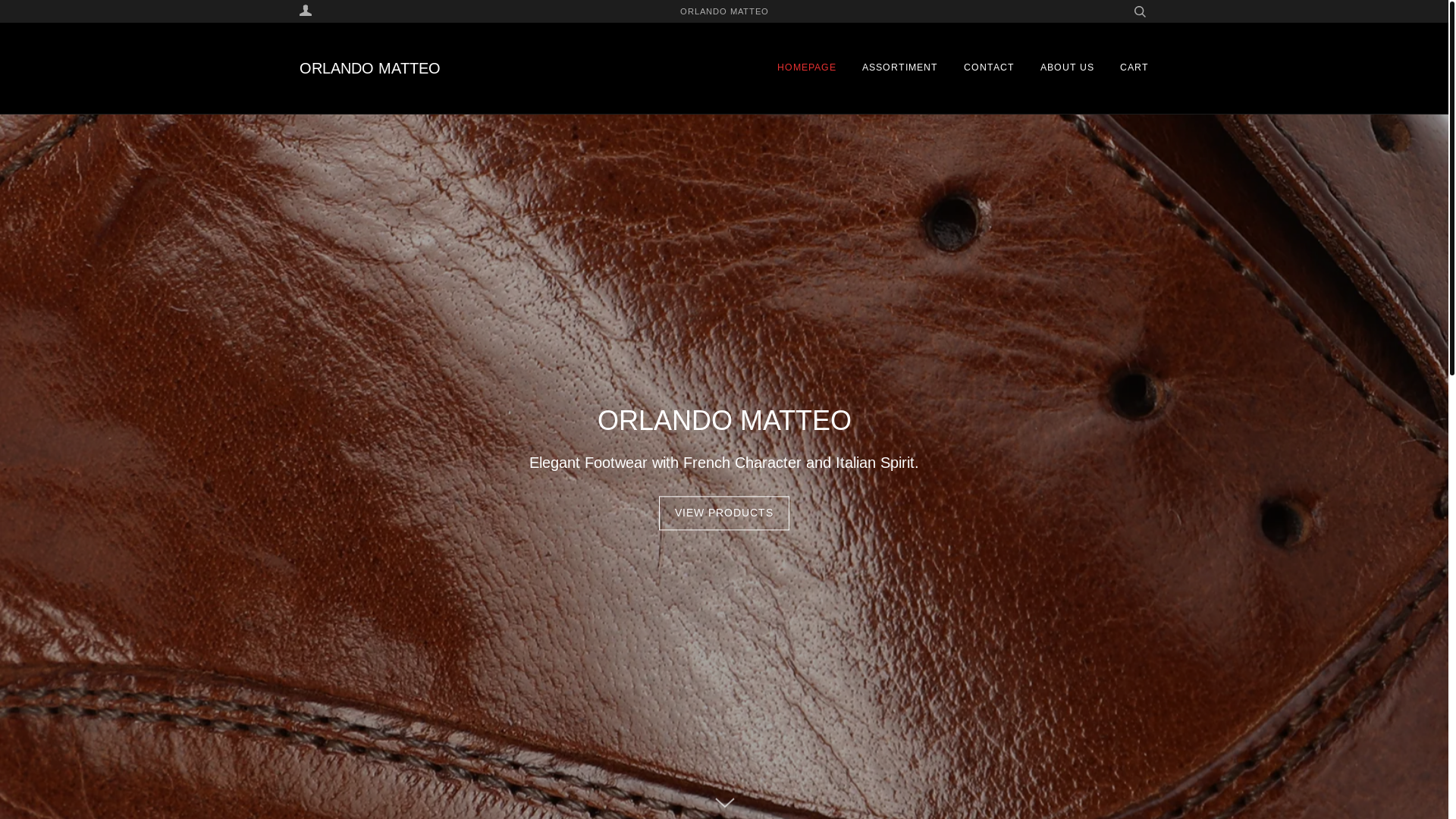 website screenshot of https://orlandomatteo.site/