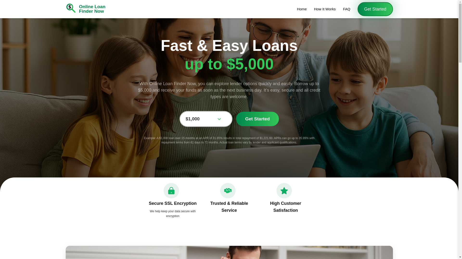 website screenshot of https://onlineloanfindernow.pages.dev/