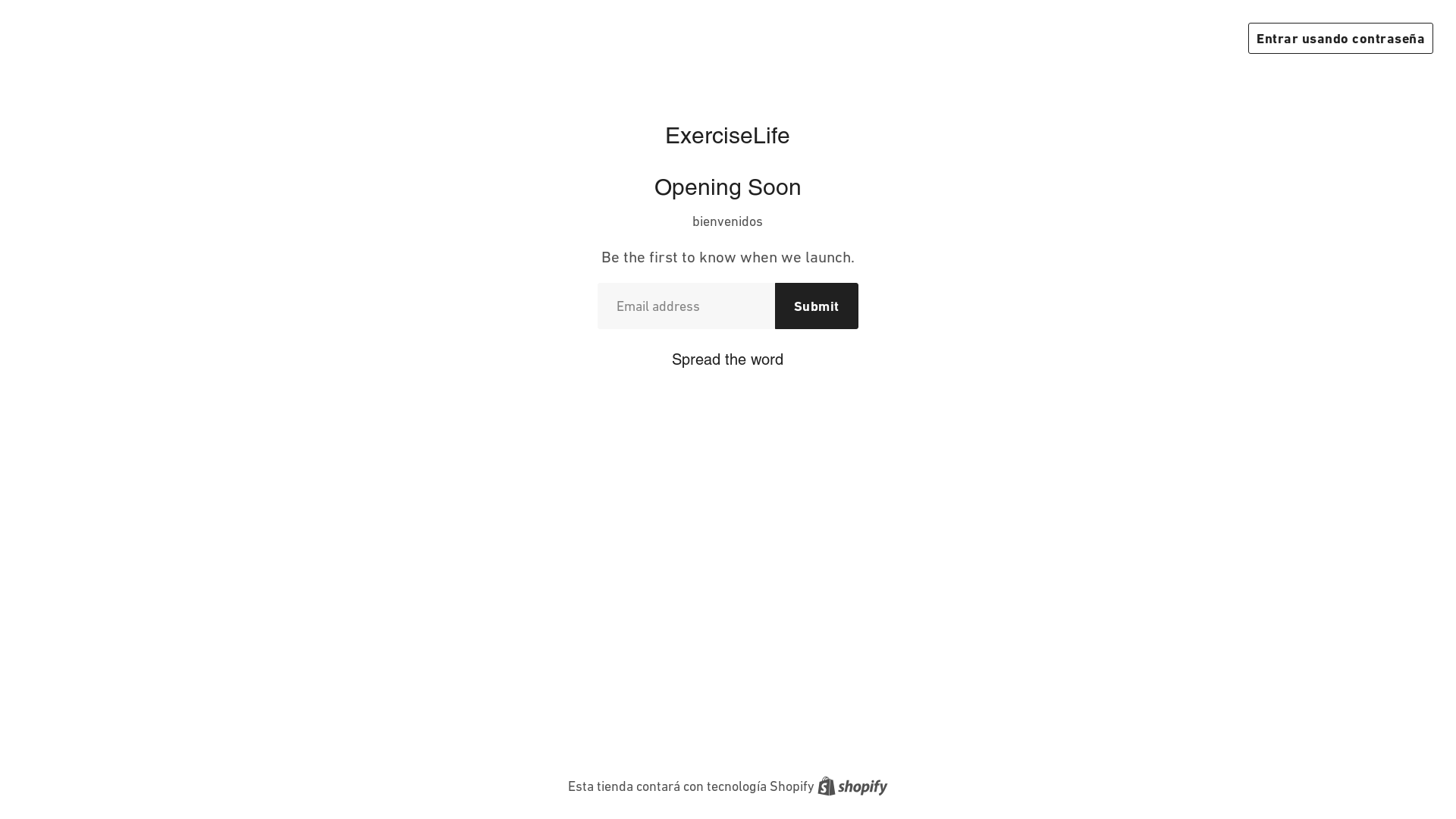 website screenshot of https://exerciselifemx.com/