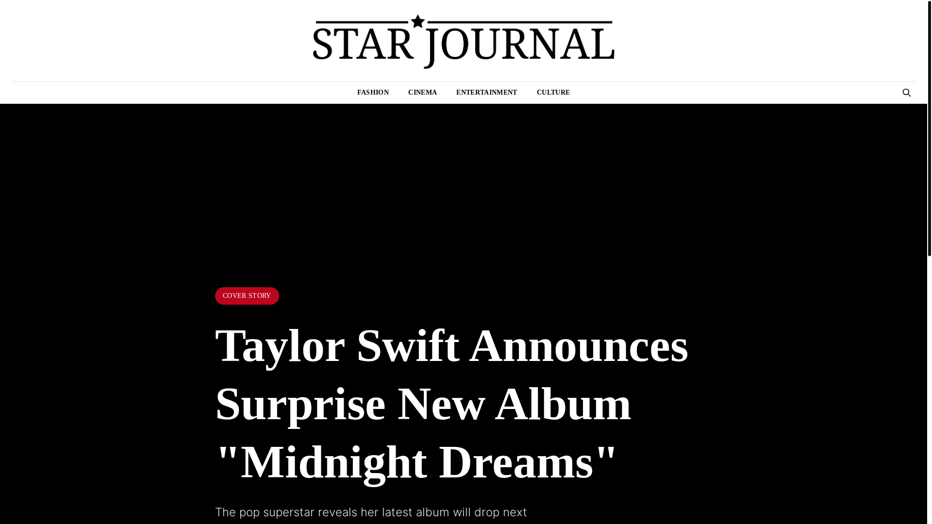 website screenshot of https://starjournal.in/