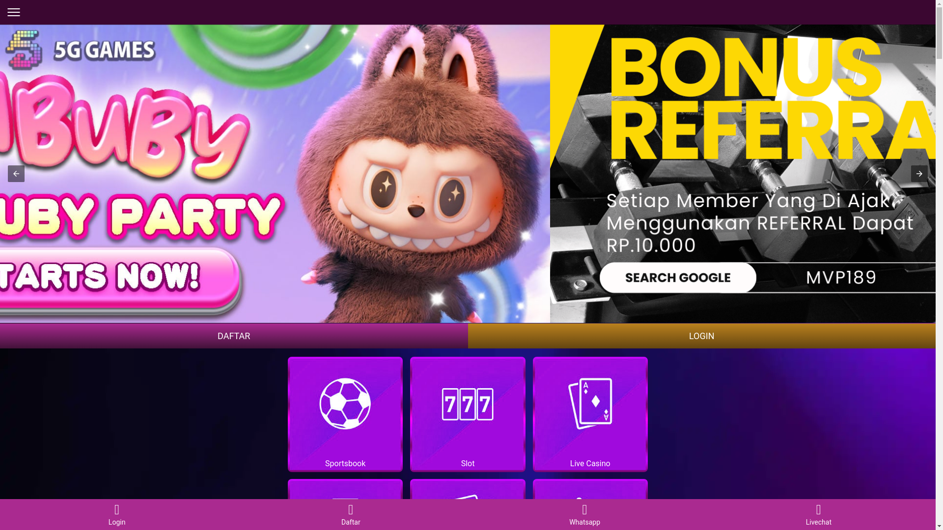 website screenshot of https://pastipilihmvp189.pages.dev/