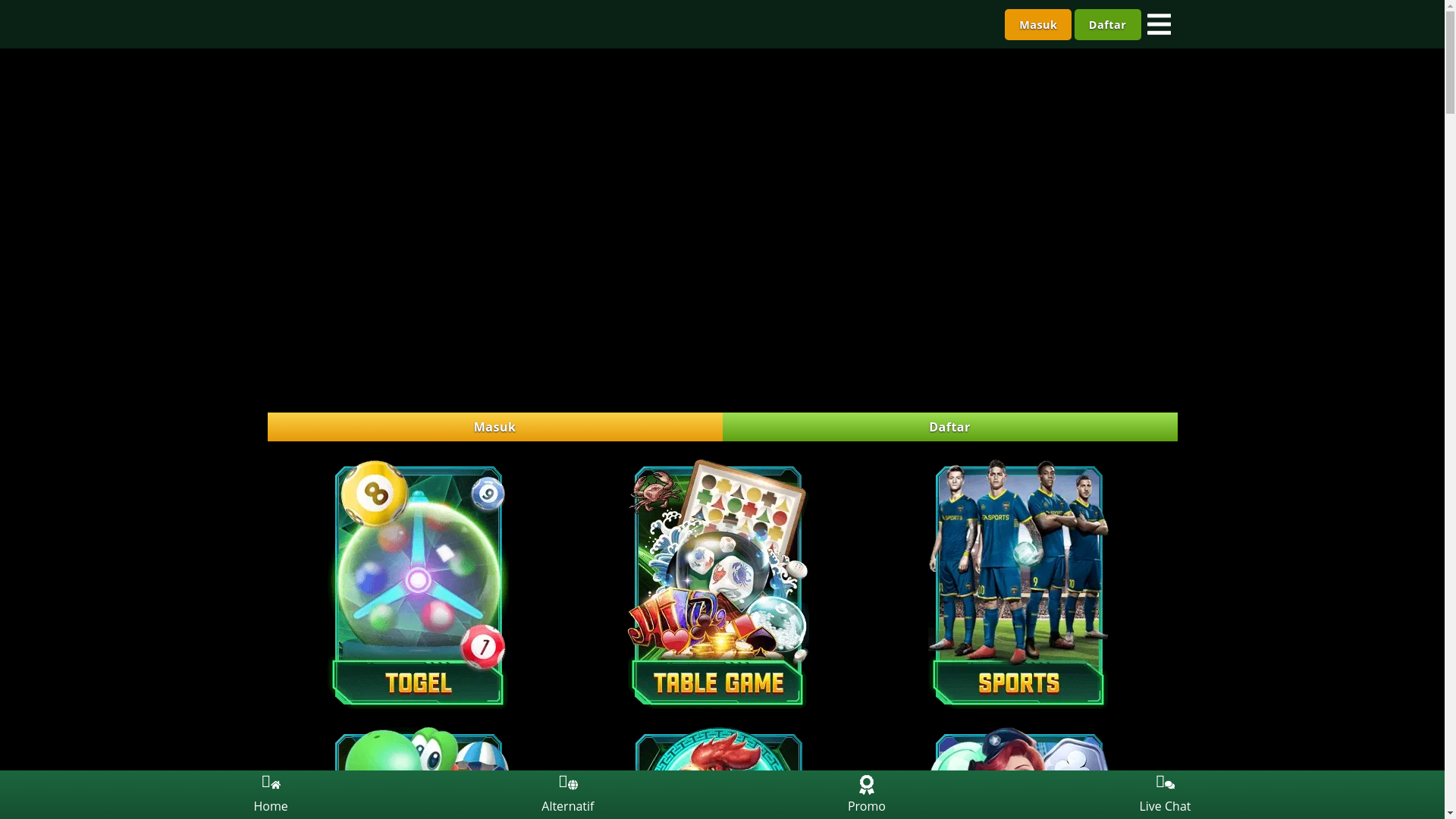 website screenshot of https://masukpanda.world/