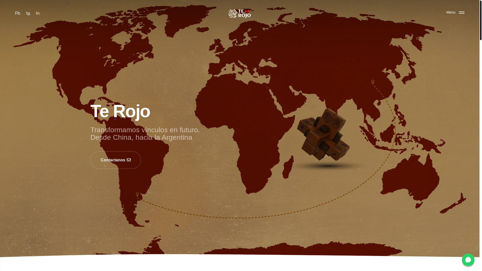 website screenshot of https://terojo.com.ar/