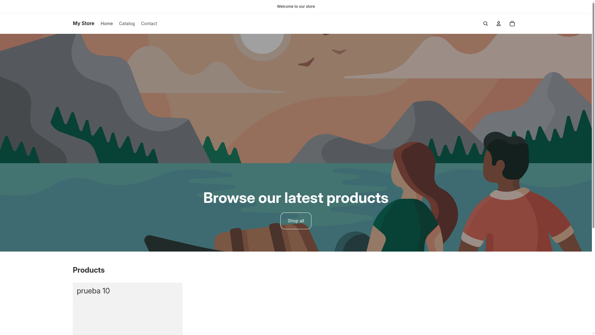 website screenshot of https://modebloom.store/