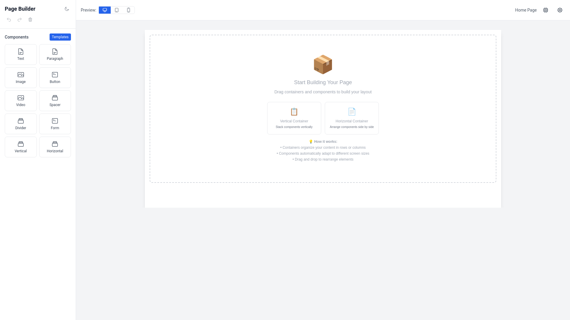 website screenshot of https://vue-drag-drop.pages.dev/
