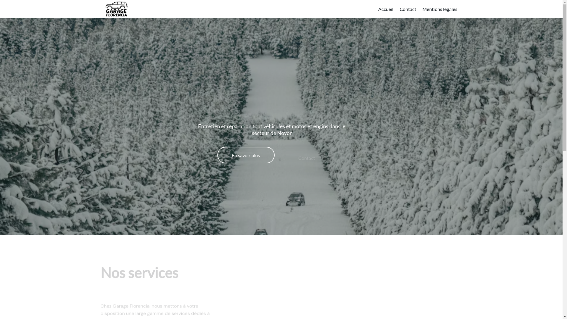 website screenshot of https://garage-florencia.fr/