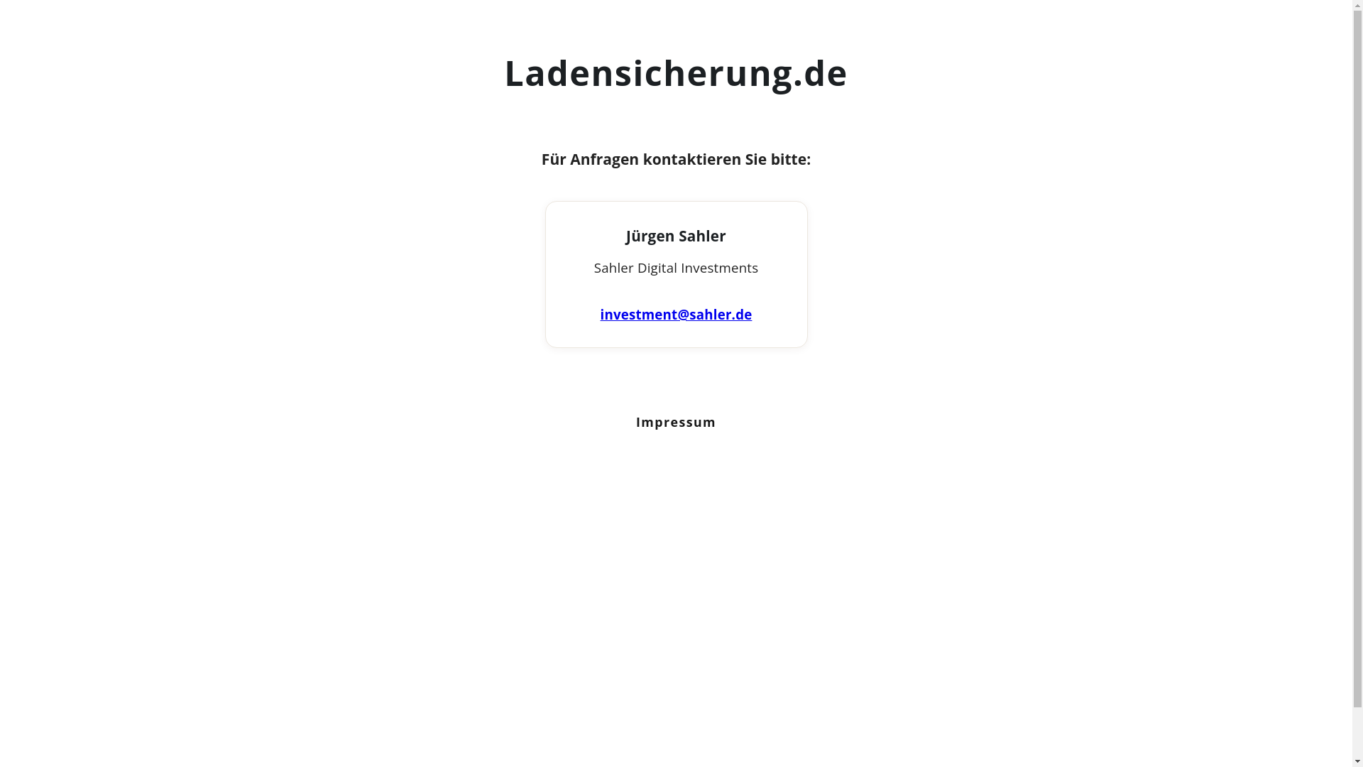 website screenshot of https://ladensicherung-de.pages.dev/