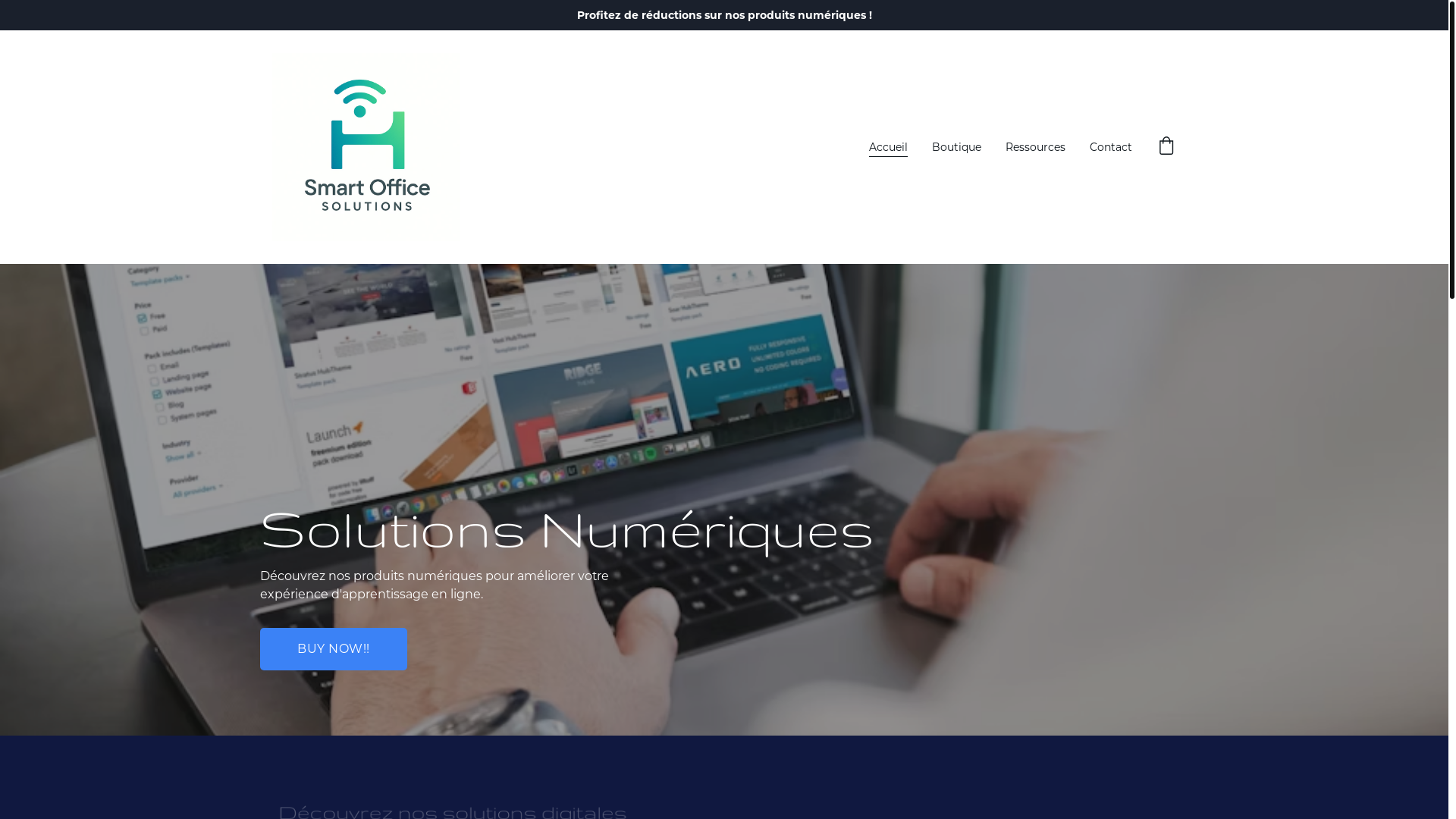 website screenshot of https://smartofficesolutionspro.com/