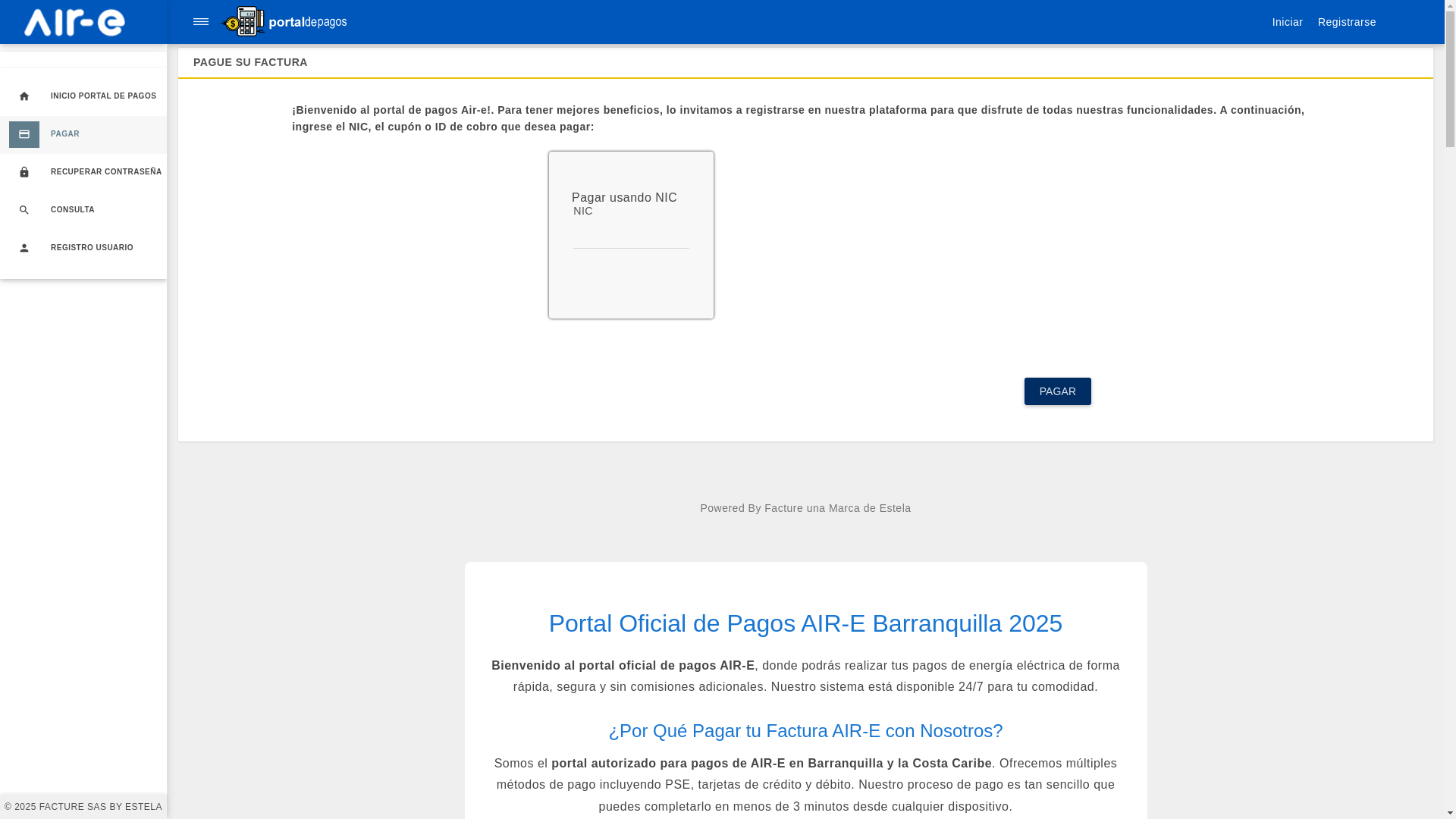 website screenshot of https://airepagos.st/