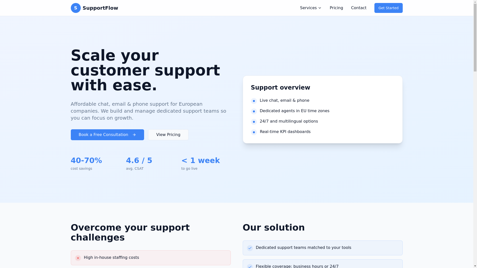 website screenshot of https://sflow-modernize.pages.dev/