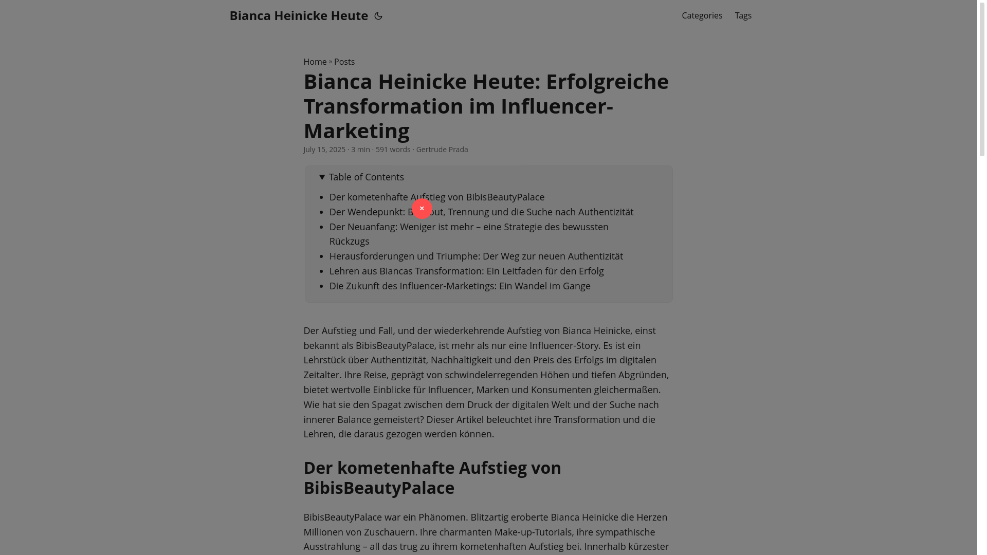 website screenshot of https://bianca-heinicke-heute20250721.pages.dev/