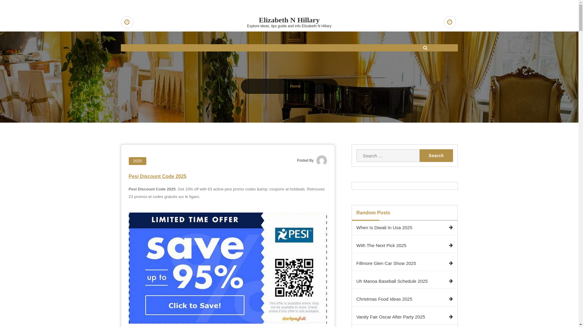 website screenshot of https://elizabethnhillary.pages.dev/