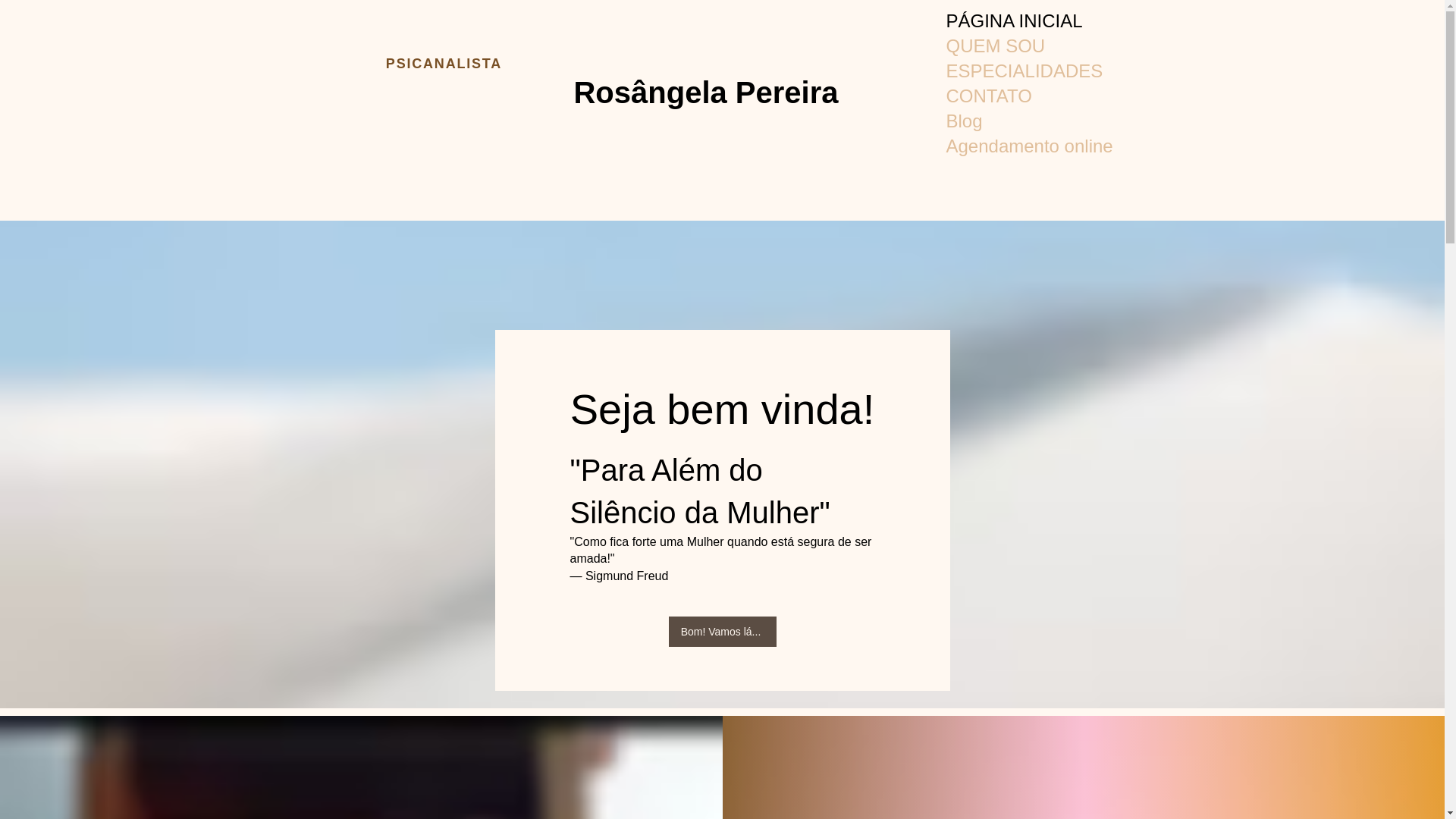website screenshot of https://paraalemdosilenciodamulher.com/