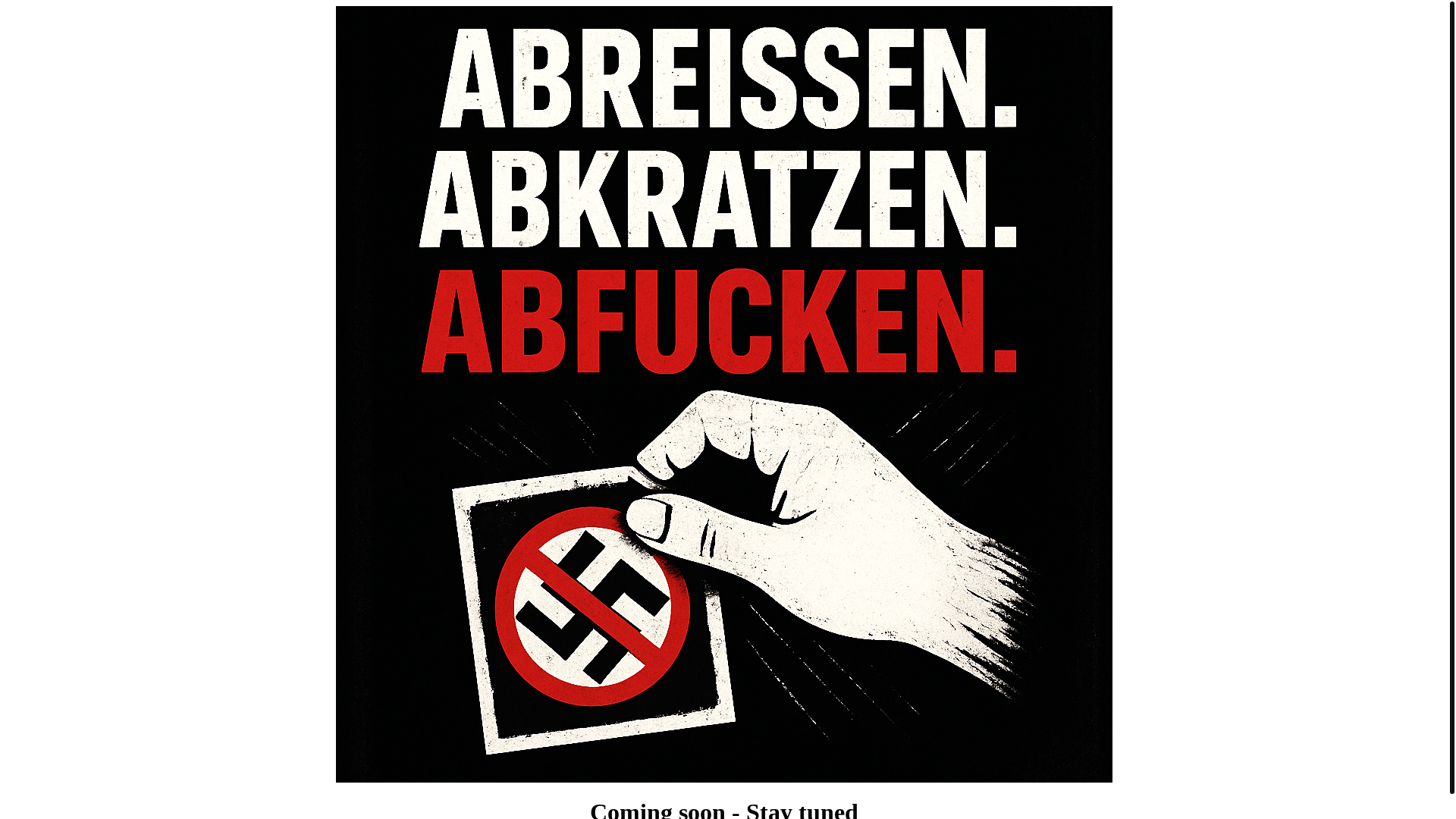 website screenshot of https://abfucken.de/