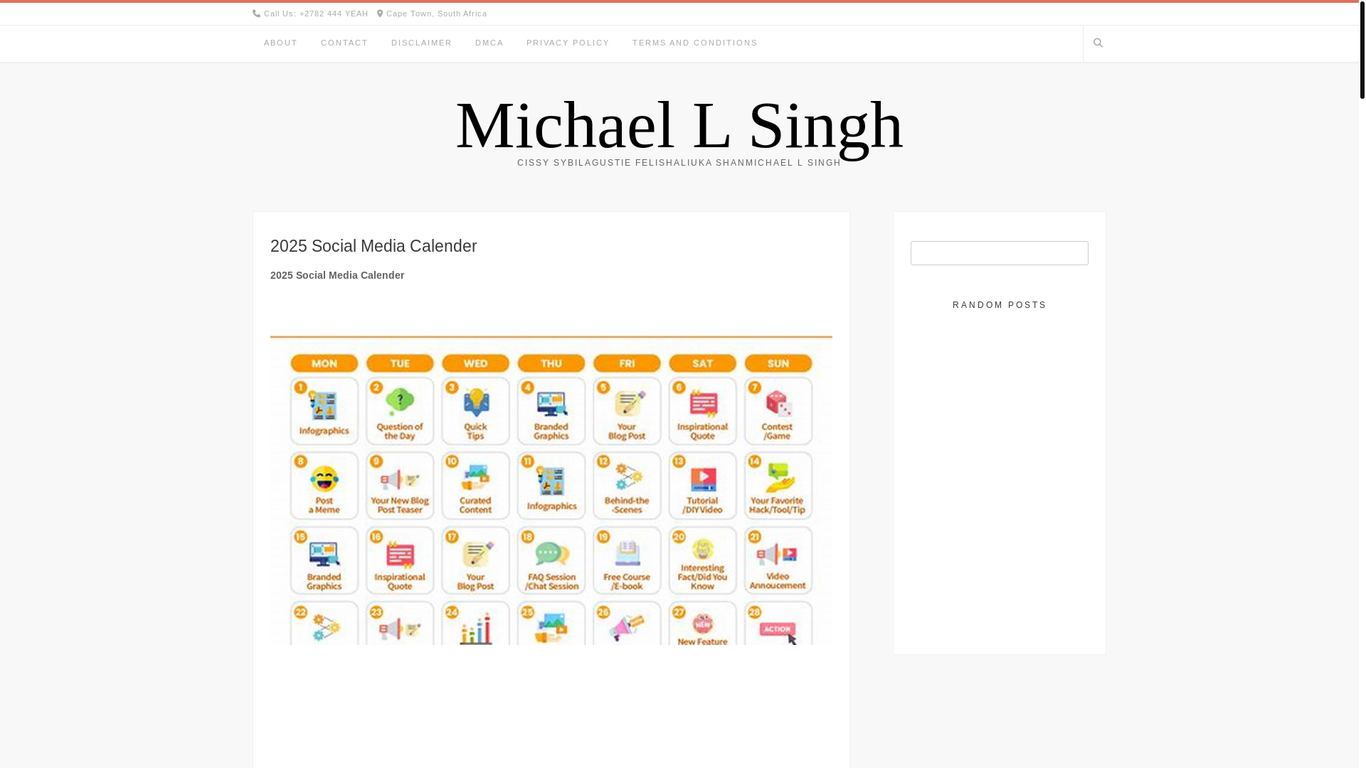 website screenshot of https://michaellsingh.pages.dev/