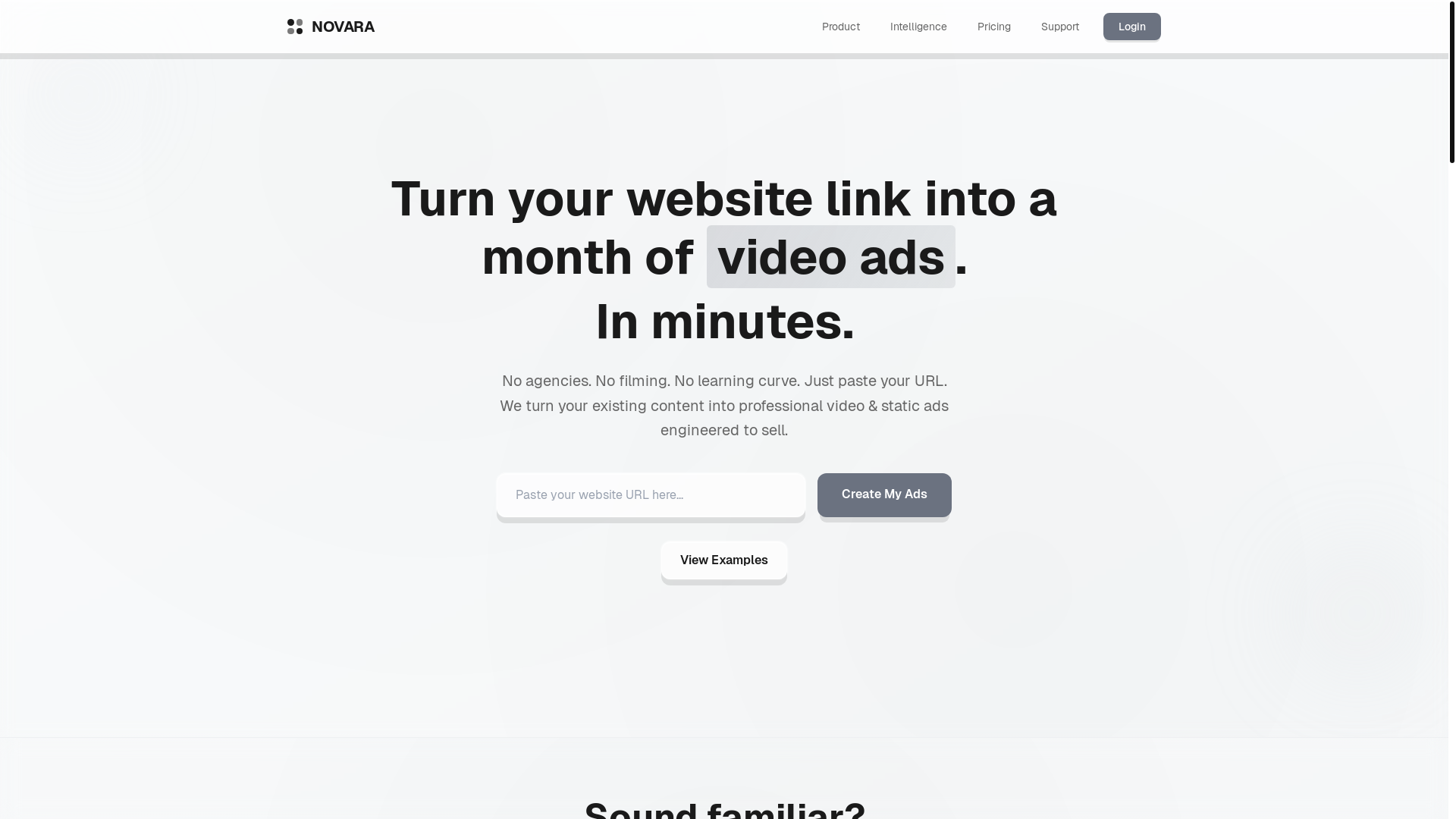 website screenshot of https://gonovara.com/
