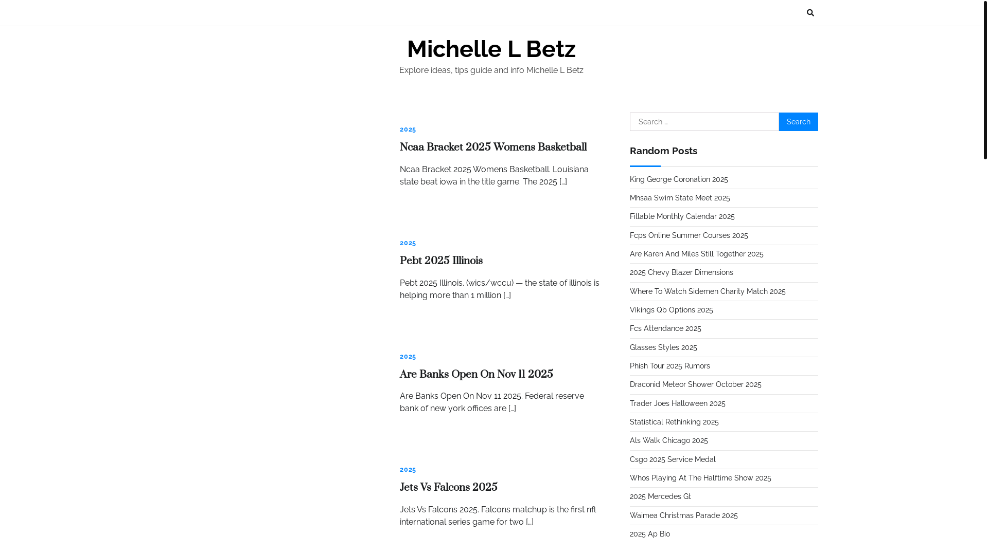 website screenshot of https://michellelbetzs.pages.dev/