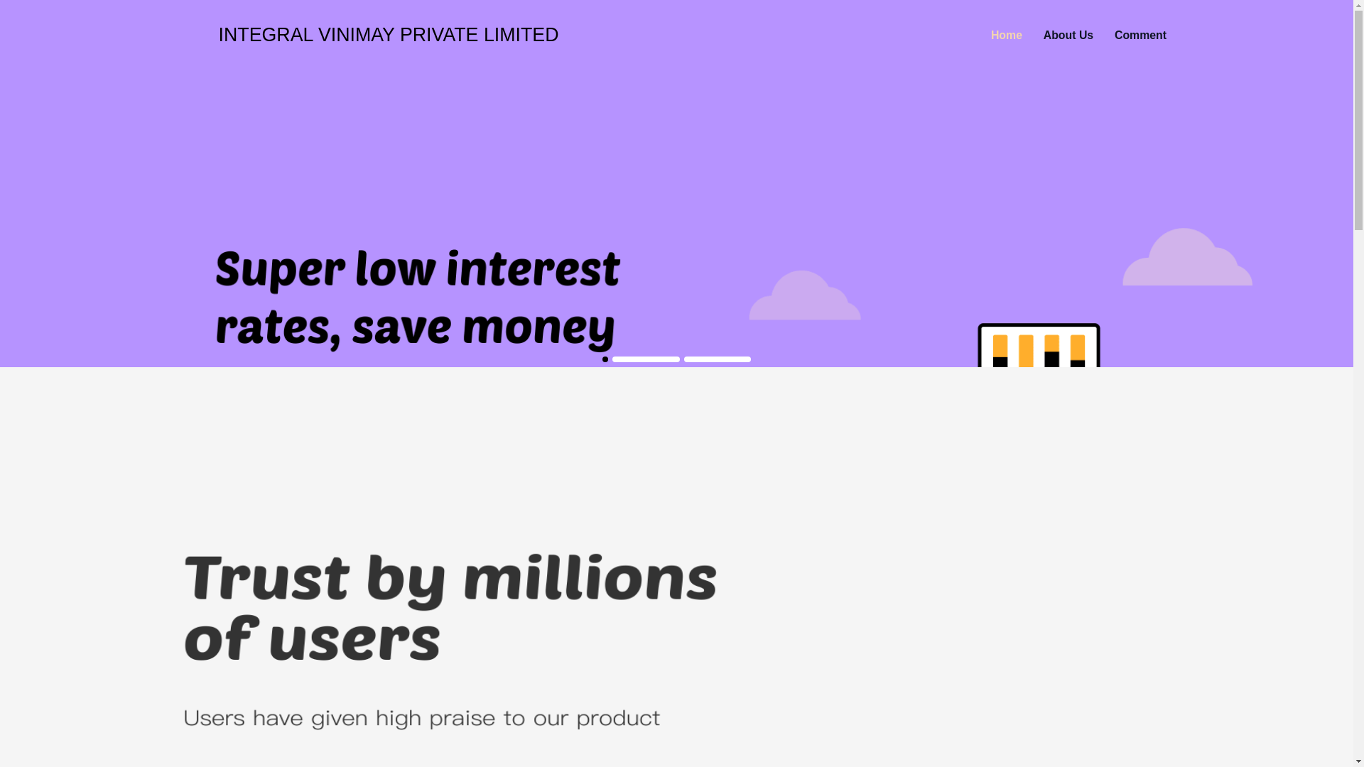 website screenshot of https://integral-vinimay.com/