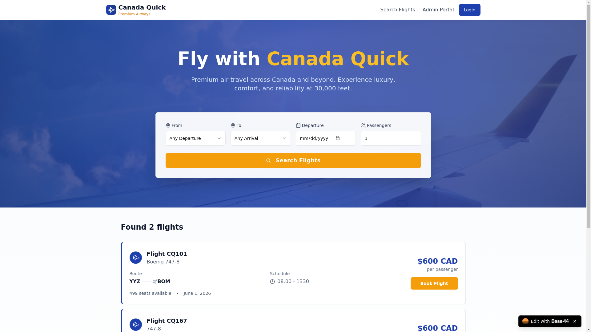 website screenshot of https://canada-quick.com/